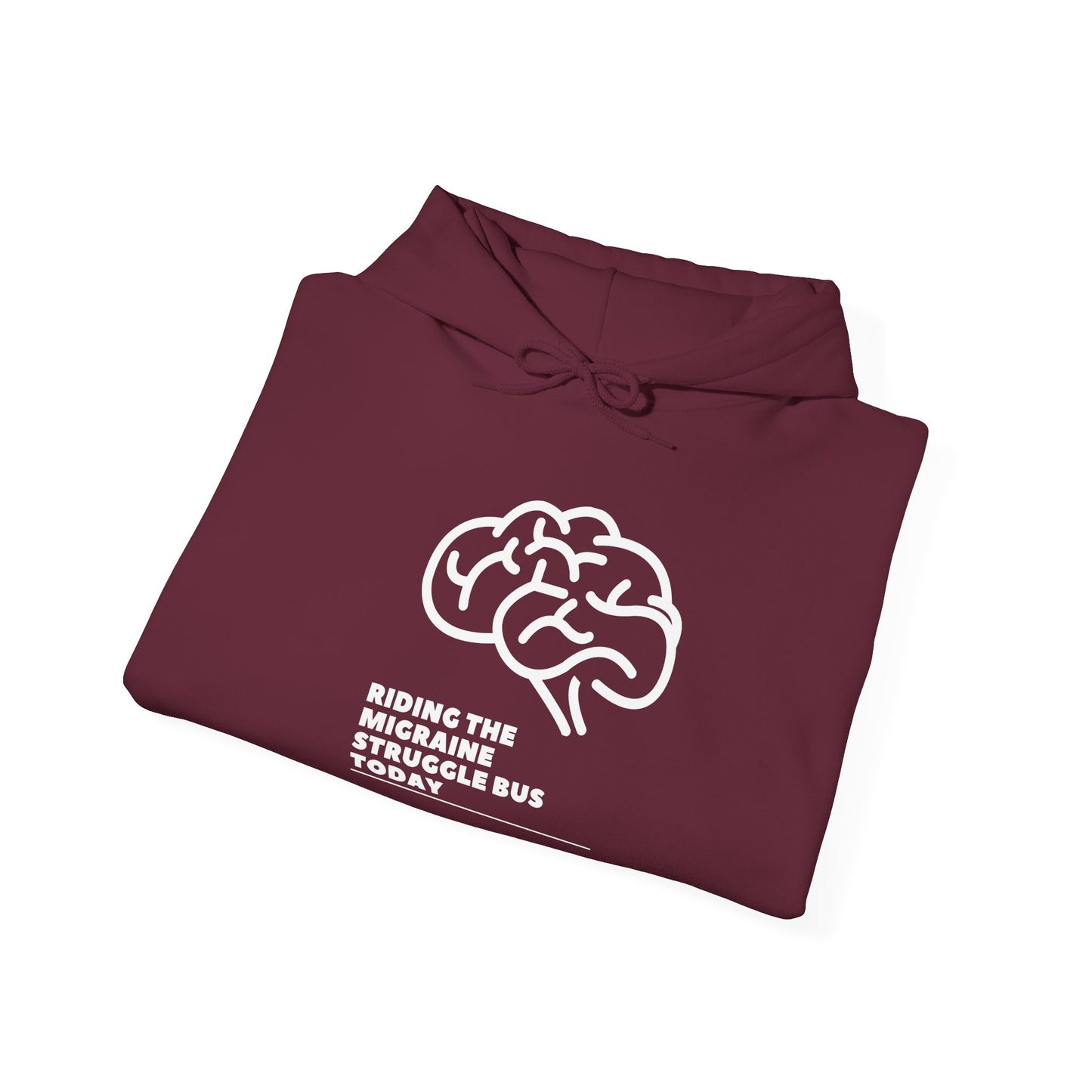 Migraine Day Invisible Illness Warrior Hooded Sweatshirt