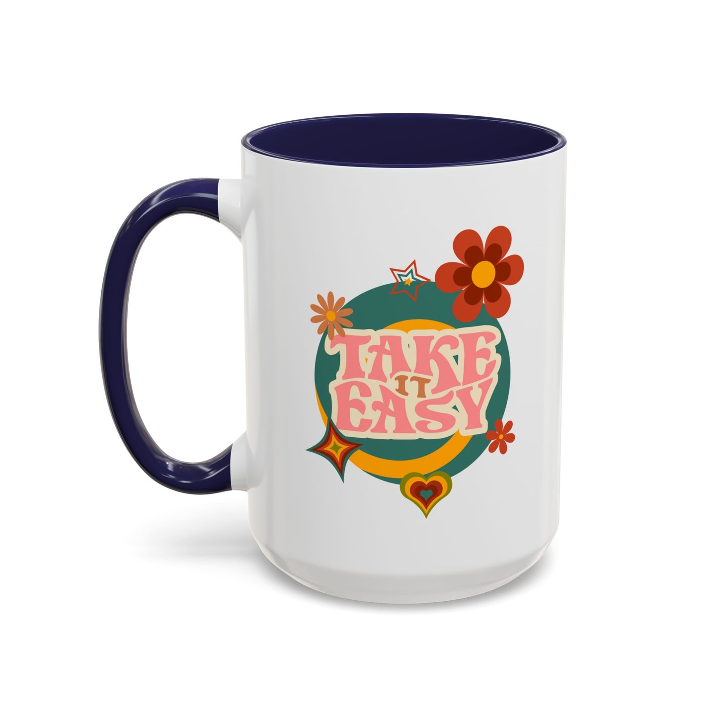 11oz/15oz Retro Vibes Take It Easy Coffee Mug