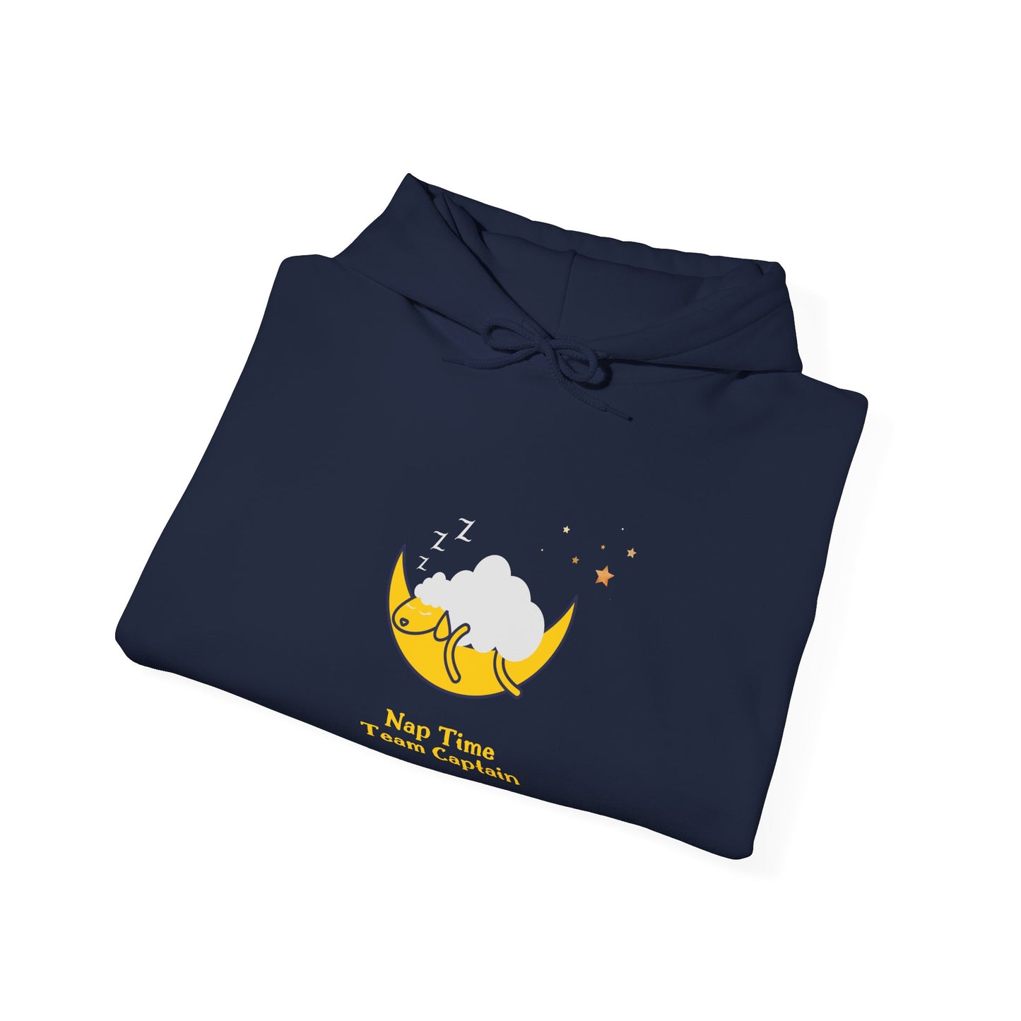 Unisex Heavy Blend™ Nap Time Team Captain Hooded Sweatshirt