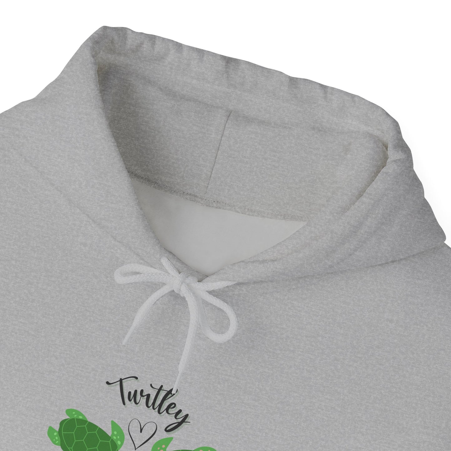 Unisex Cute Turtle Lover Turtley Into You Hooded Sweatshirt
