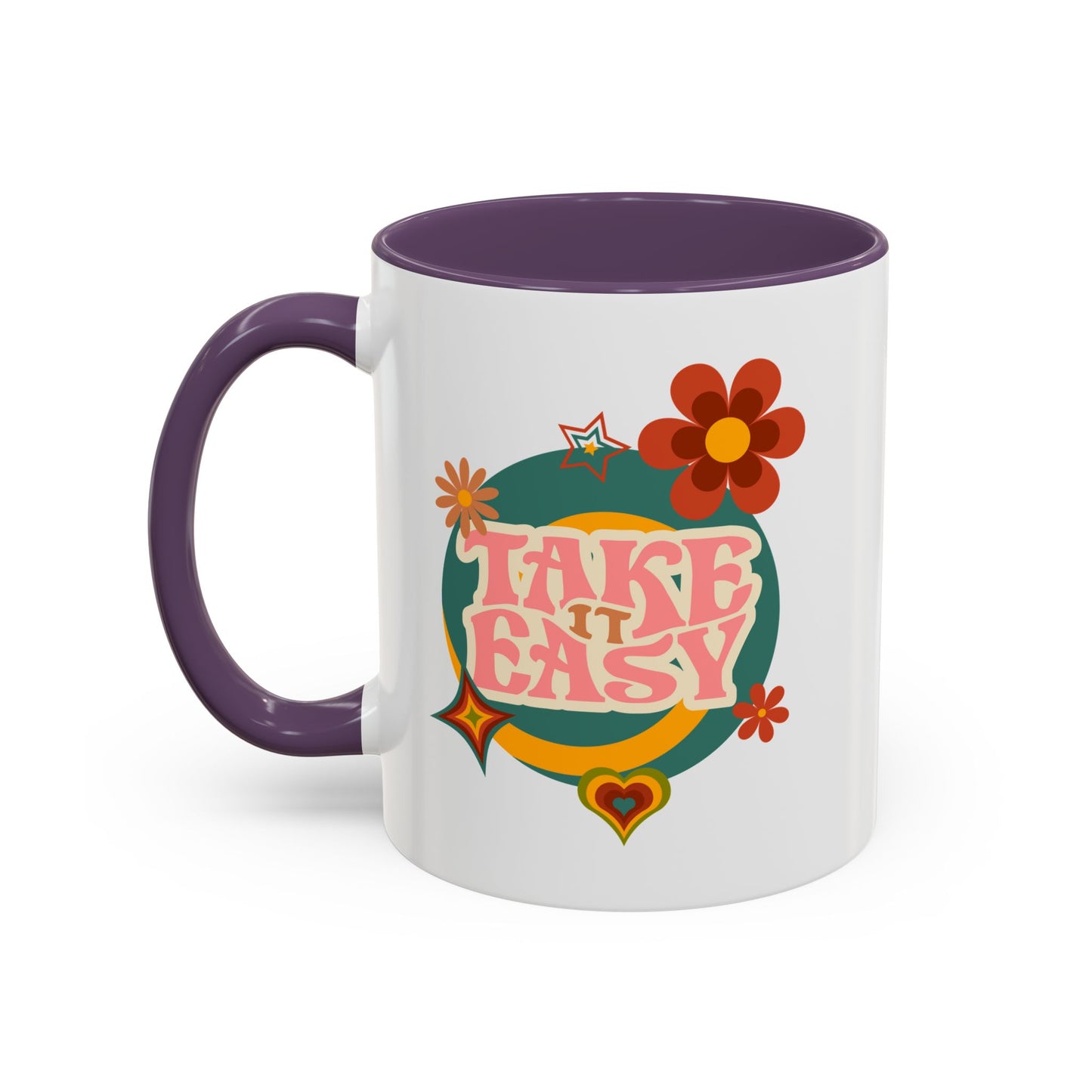 11oz/15oz Retro Vibes Take It Easy Coffee Mug