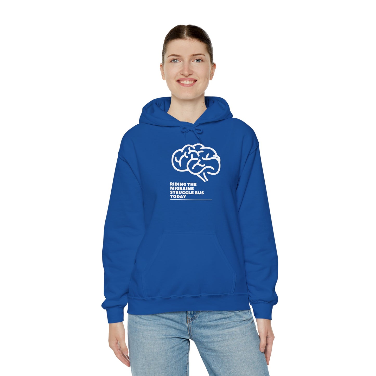 Migraine Day Invisible Illness Warrior Hooded Sweatshirt