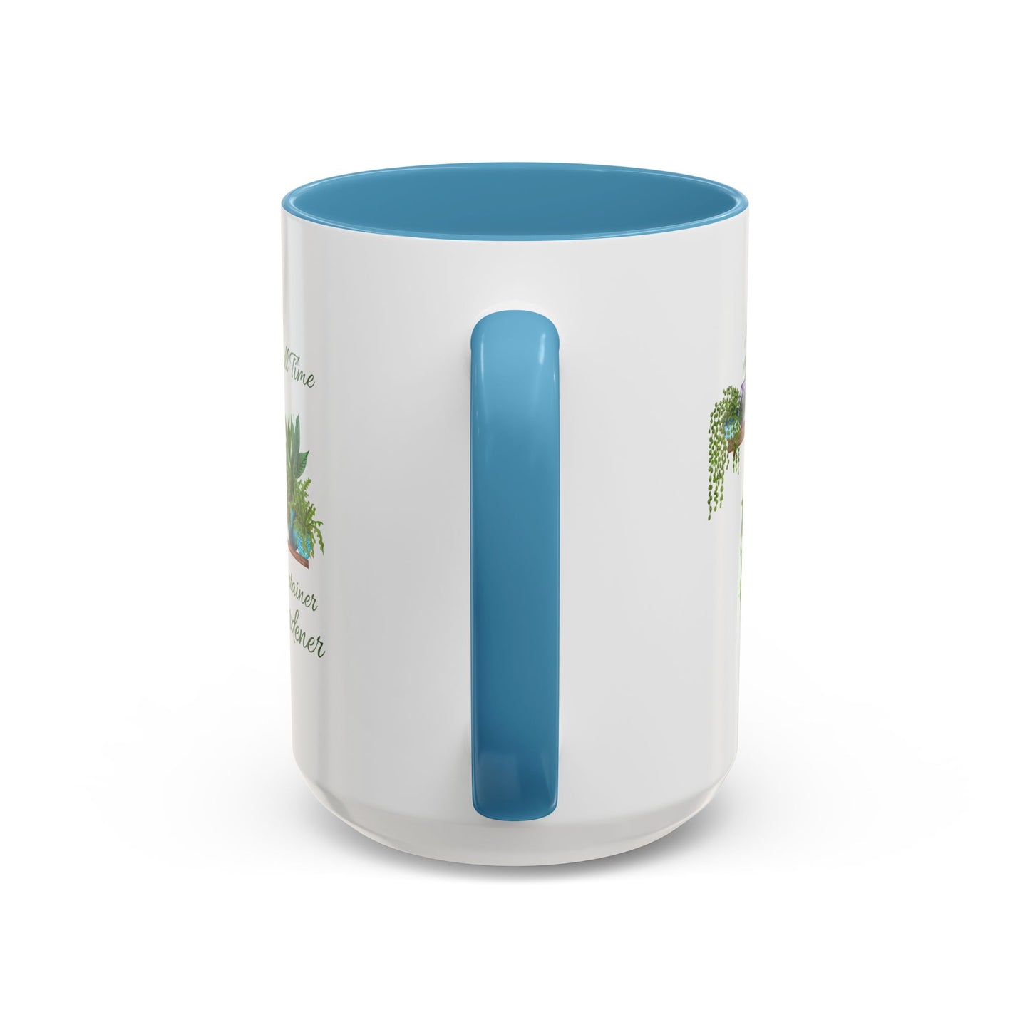 11oz/15oz Garden Themed Full Time Container Gardener Plant Parent Coffee Mug