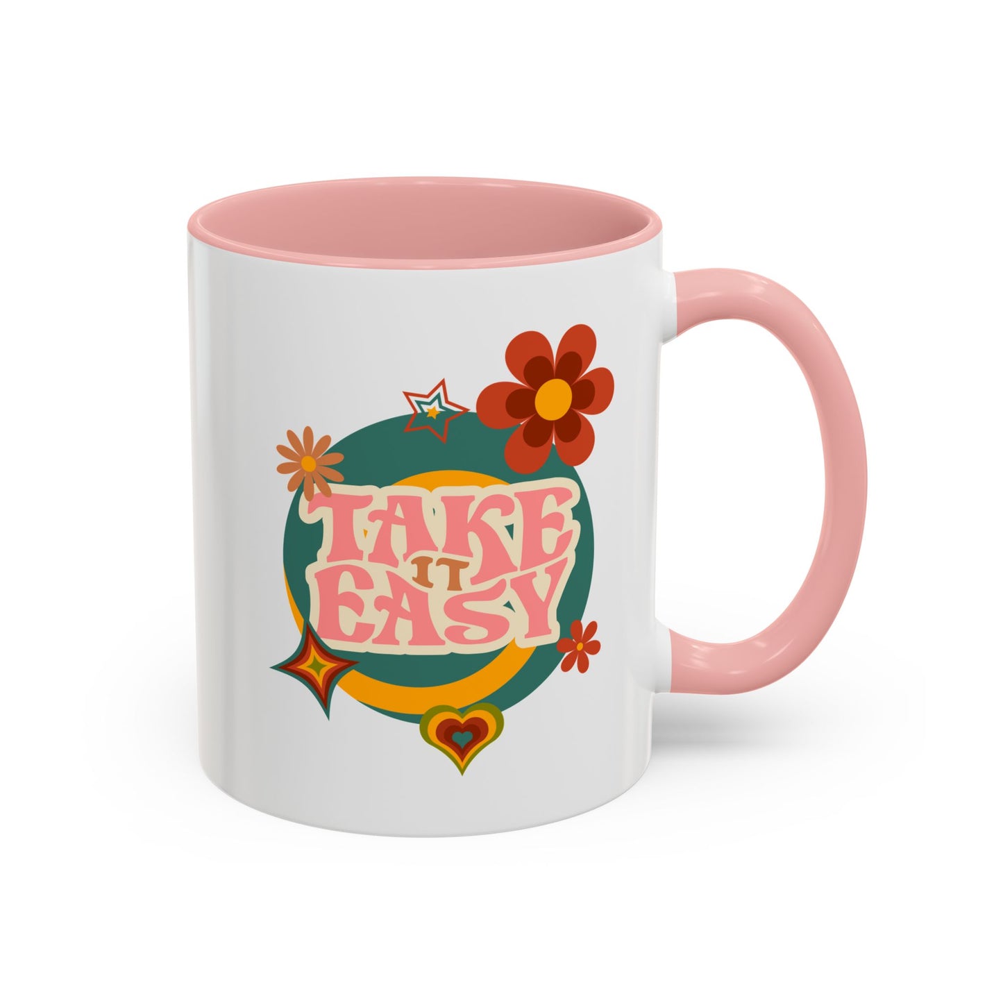 11oz/15oz Retro Vibes Take It Easy Coffee Mug