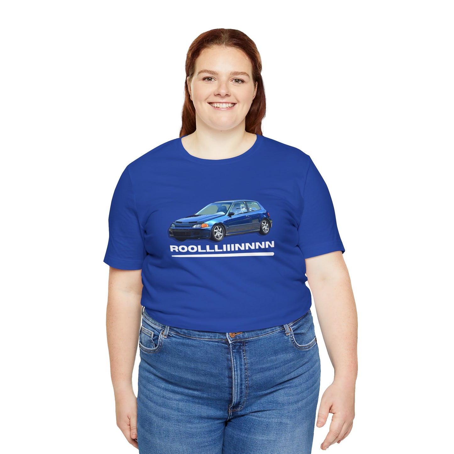 Unisex Jersey Short Sleeve Rolllllin Civic Hatchback Appreciation T-Shirt