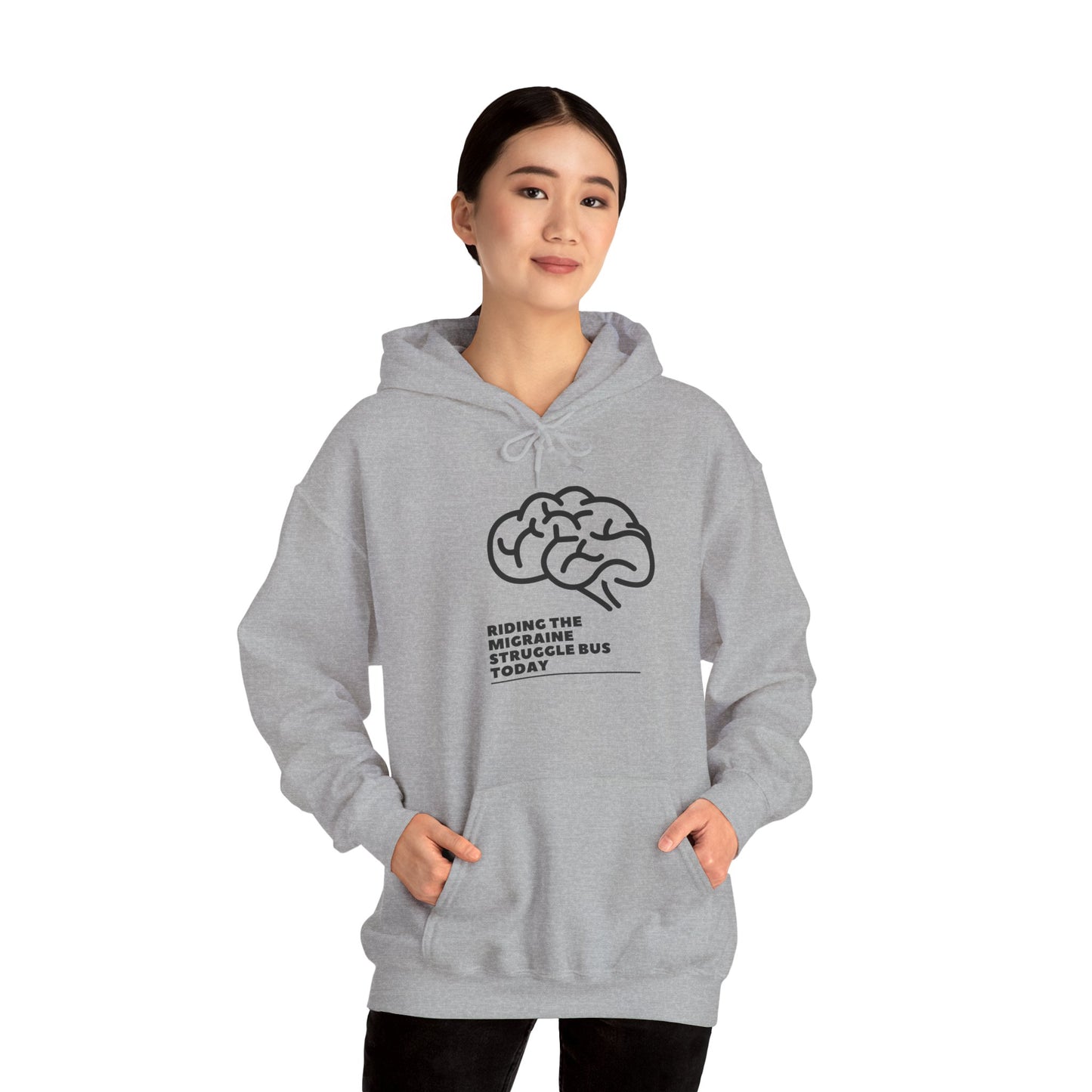 Migraine Day Invisible Illness Warrior Hooded Sweatshirt