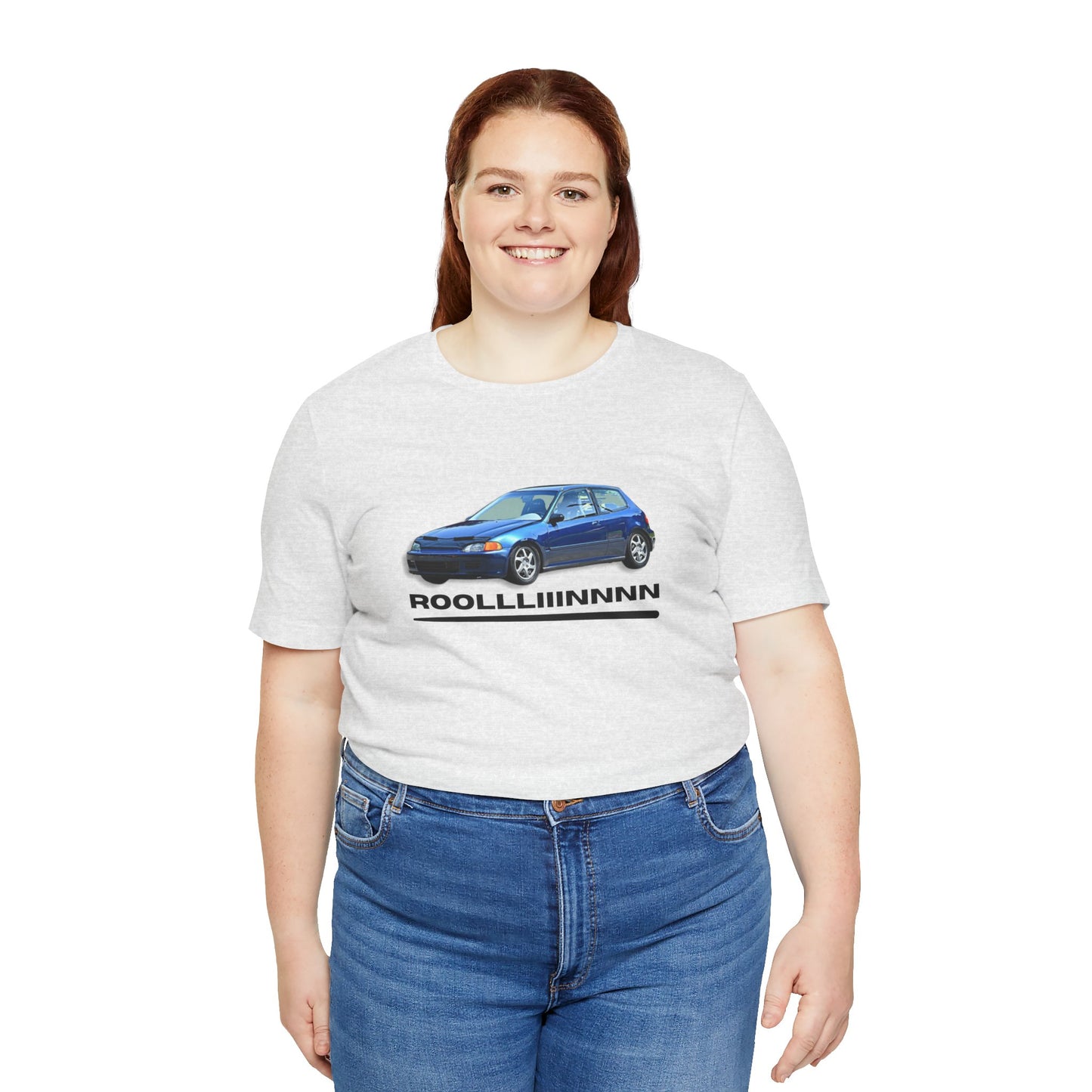 Unisex Jersey Short Sleeve Rolllllin Civic Hatchback Appreciation T-Shirt
