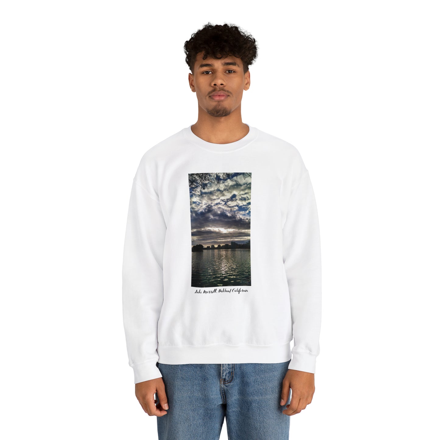 Unisex Landscape Sweatshirt Lake Merritt Oakland California Sweatshirt