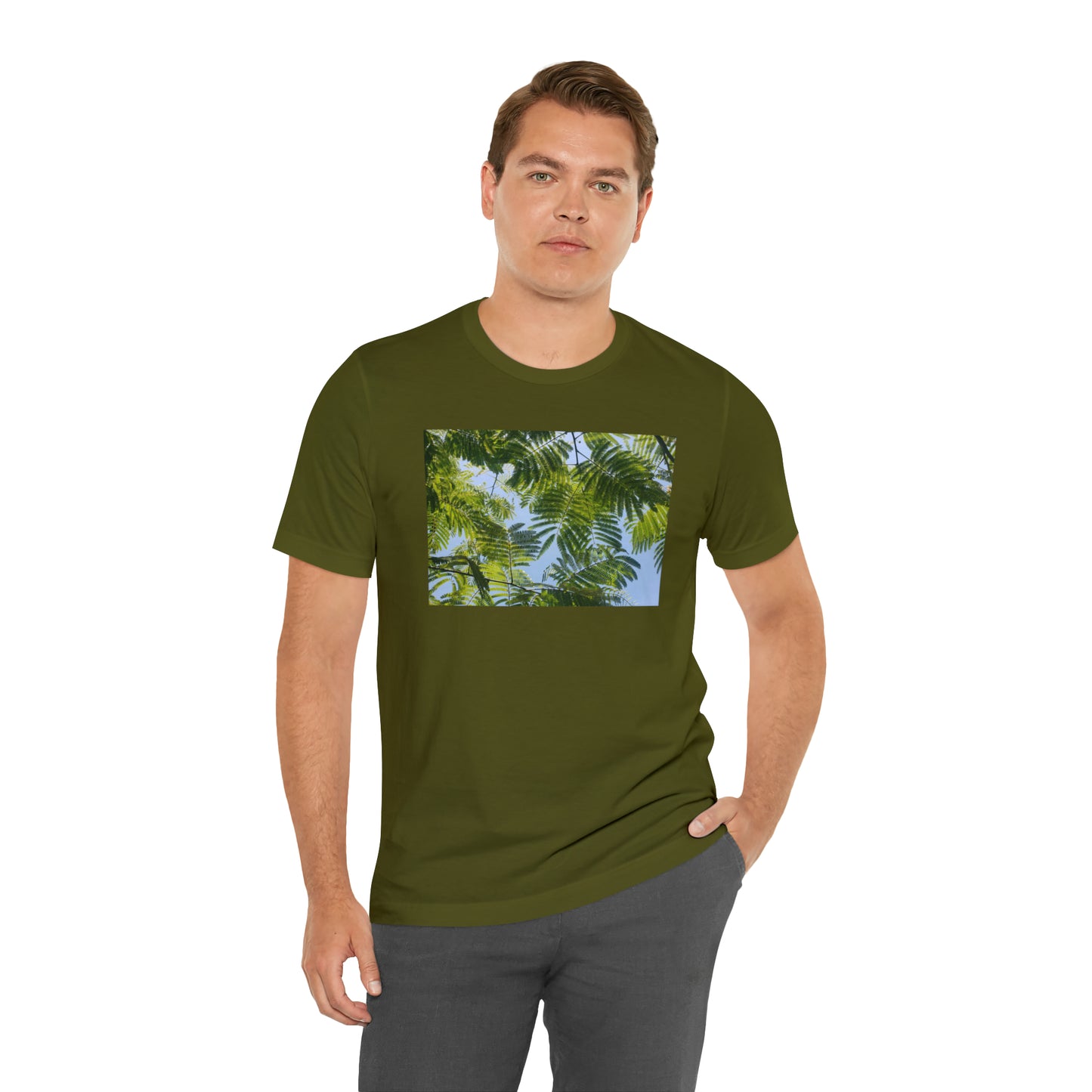 Unisex Jersey Short Sleeve Original Print Silk Canopy T-Shirt