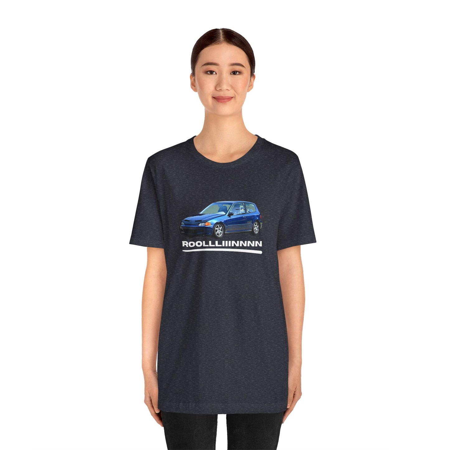 Unisex Jersey Short Sleeve Rolllllin Civic Hatchback Appreciation T-Shirt