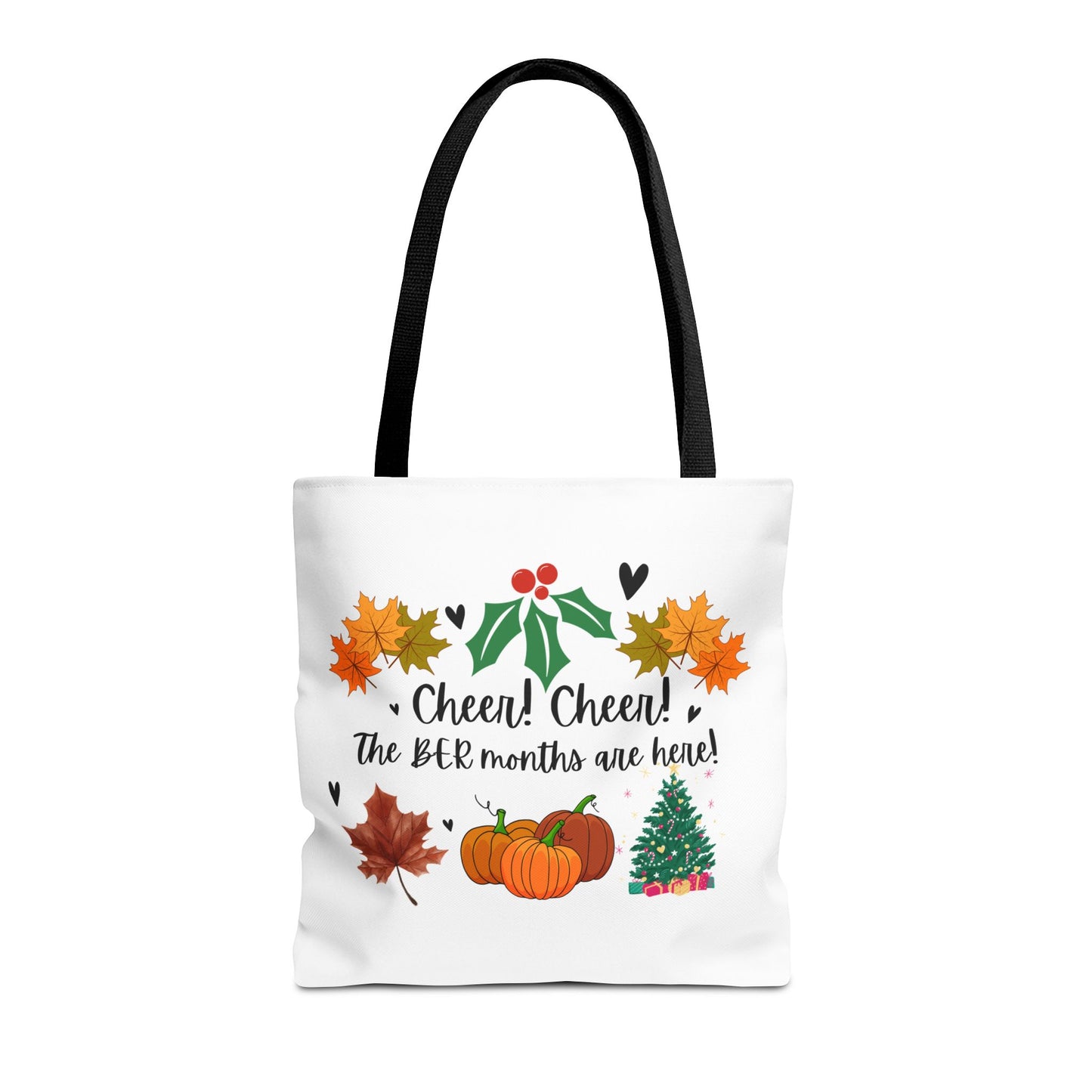 Unisex BER Months Tote Bag Autumn Fall September October November December Tote Bag Favorite Months Tote Bag