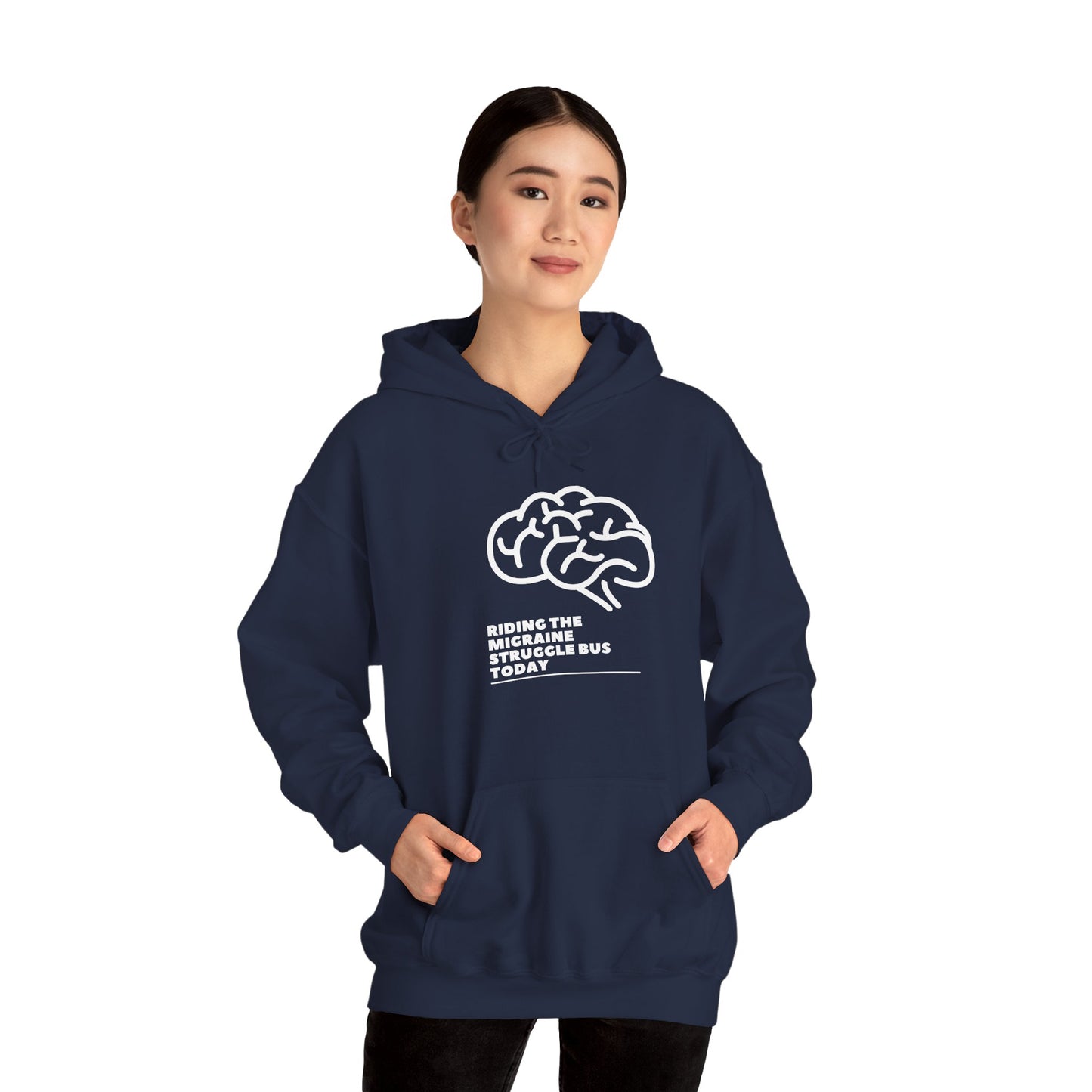 Migraine Day Invisible Illness Warrior Hooded Sweatshirt