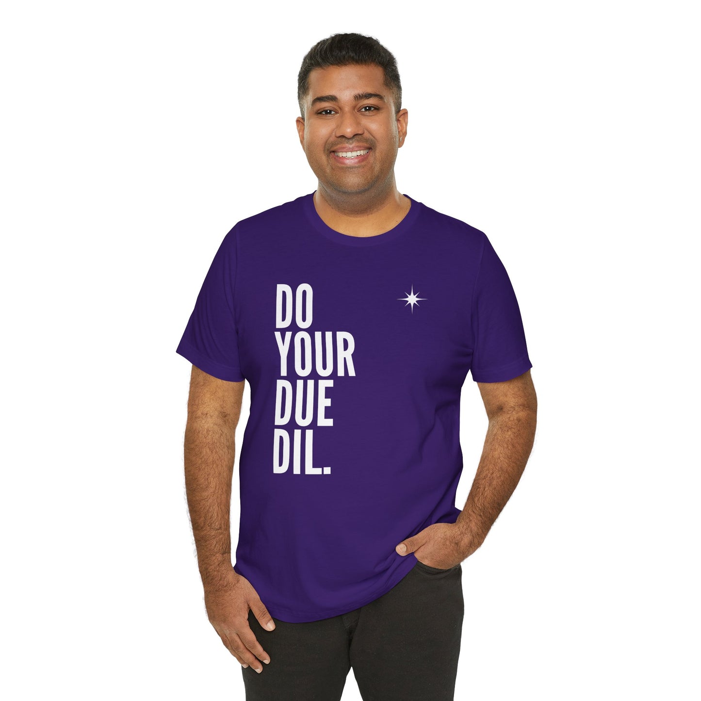 Unisex Jersey Short Sleeve Do Your Due Diligence T-Shirt