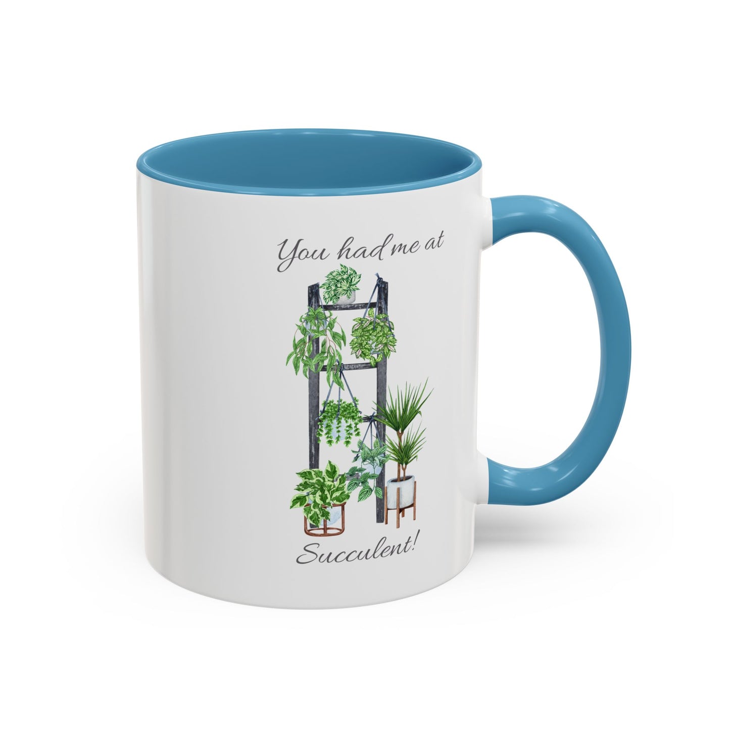 11oz Garden Themed Succulent Container Garden Plant Parent Coffee Mug