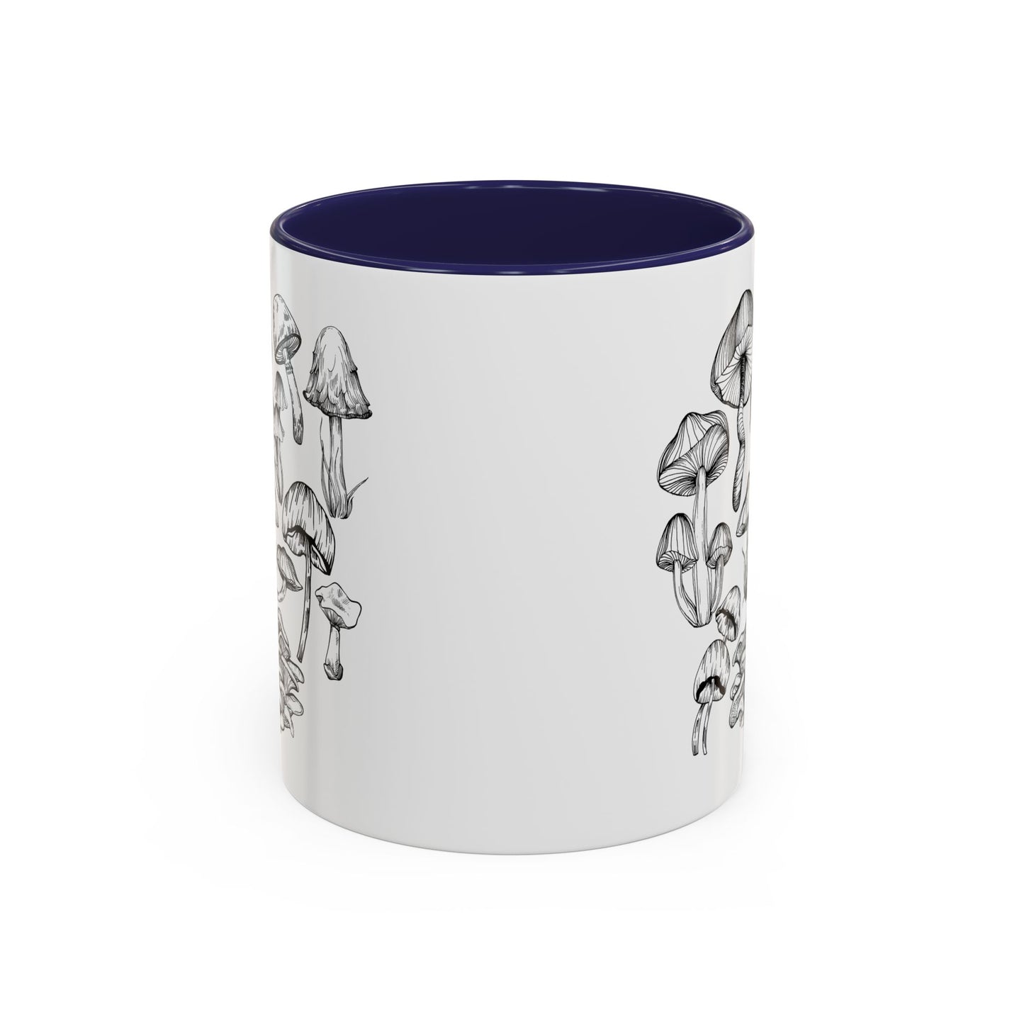 11oz/15oz Mushroom Lover Fungi Print Toadstool Coffee Mug