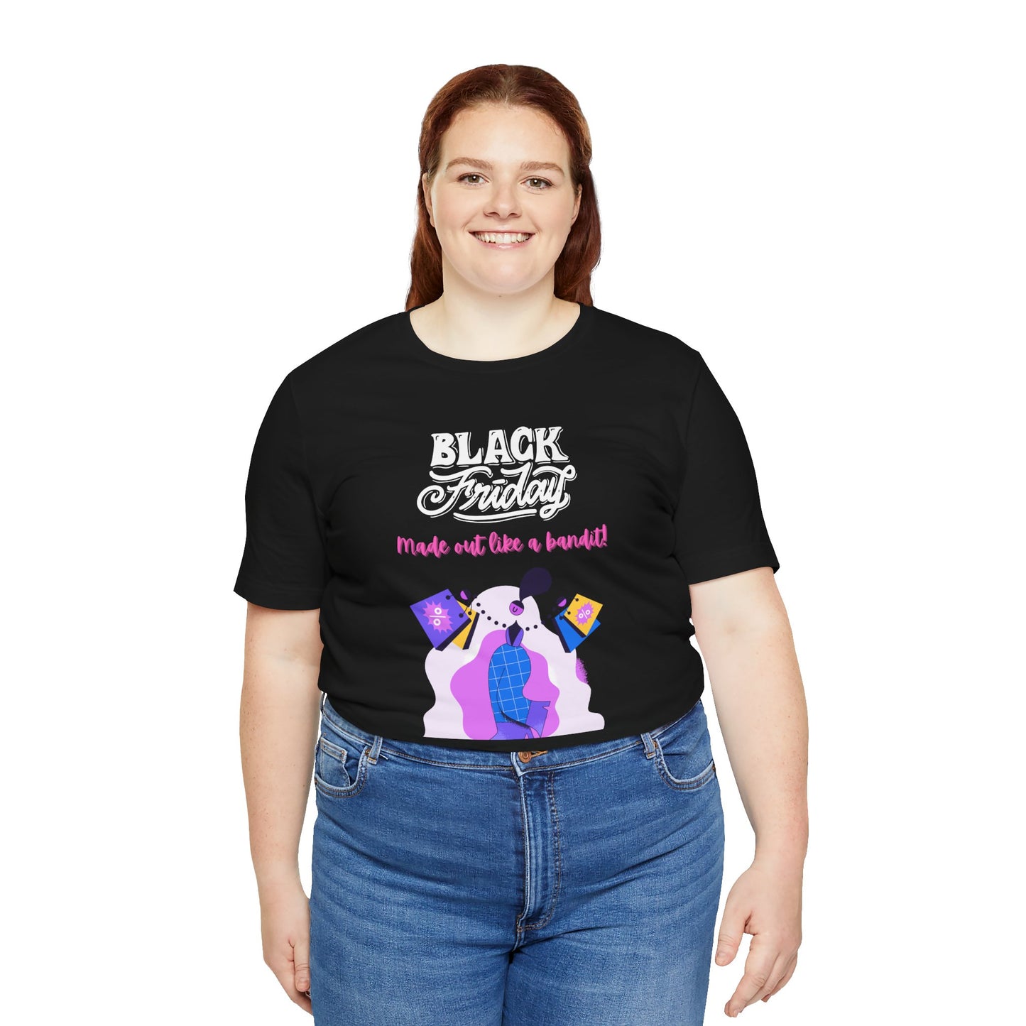 Unisex Jersey Short Sleeve Black Friday Sales T-Shirt