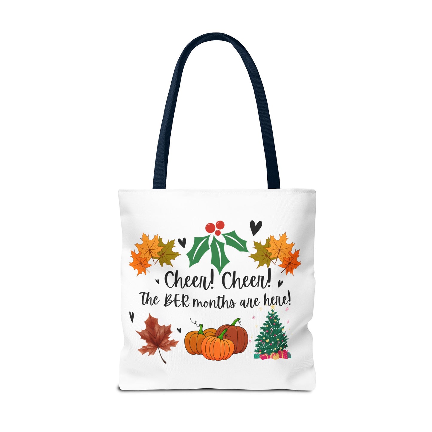 Unisex BER Months Tote Bag Autumn Fall September October November December Tote Bag Favorite Months Tote Bag