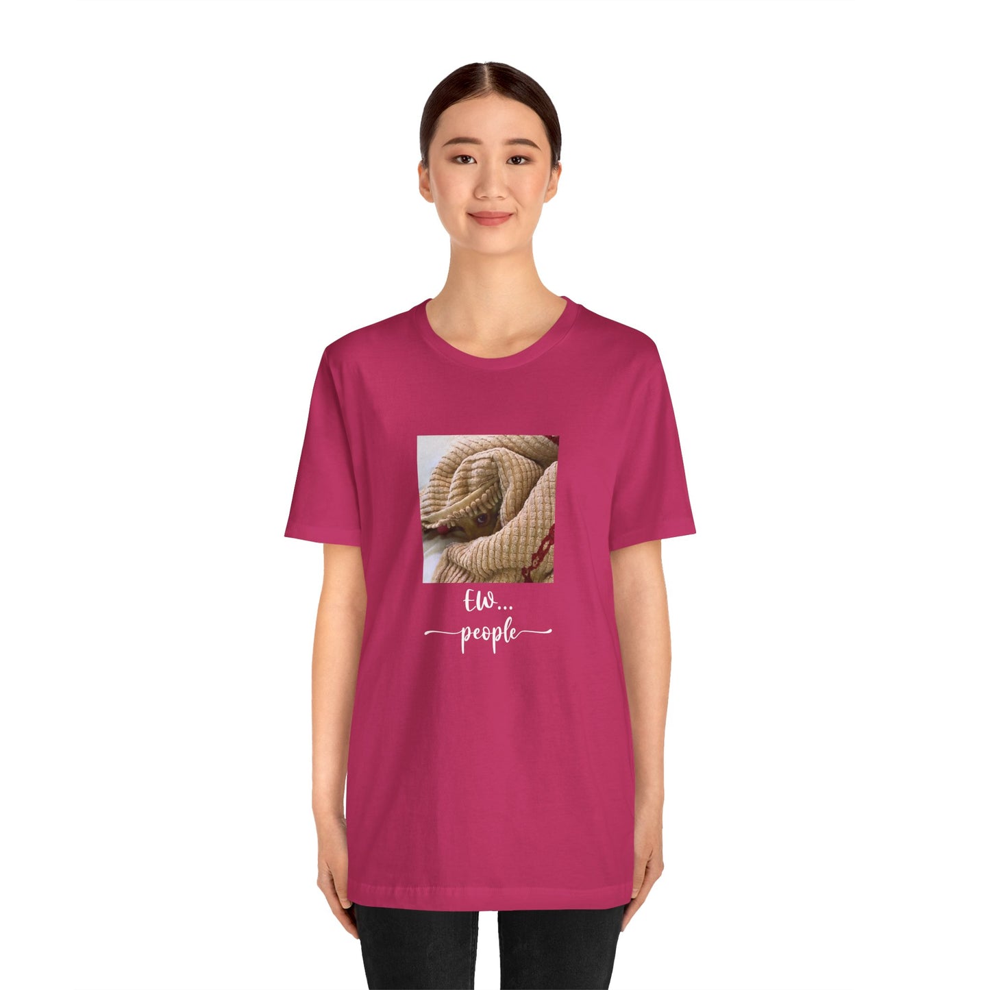 Unisex EW People Introvert Hiding Chihuahua T-Shirt