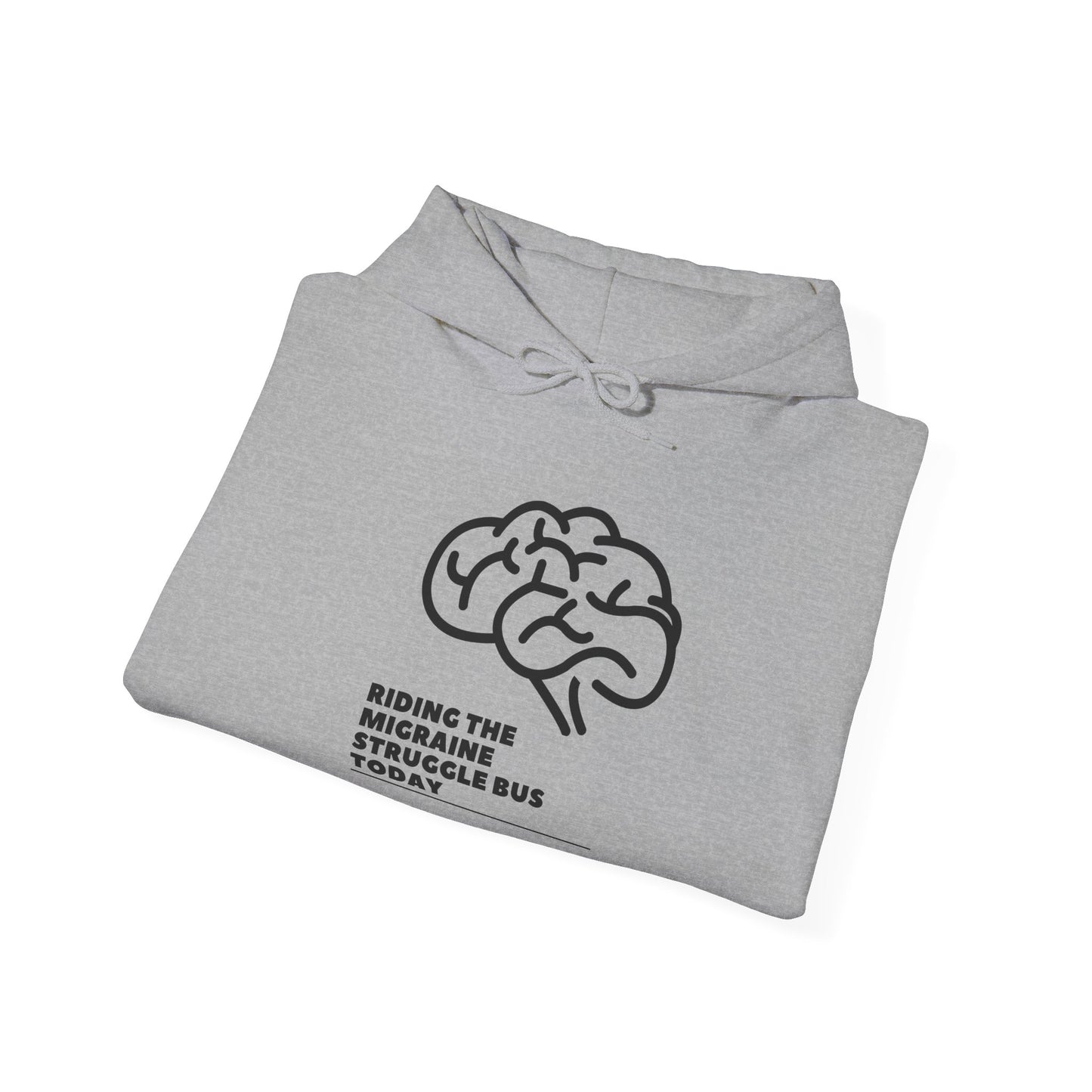 Migraine Day Invisible Illness Warrior Hooded Sweatshirt