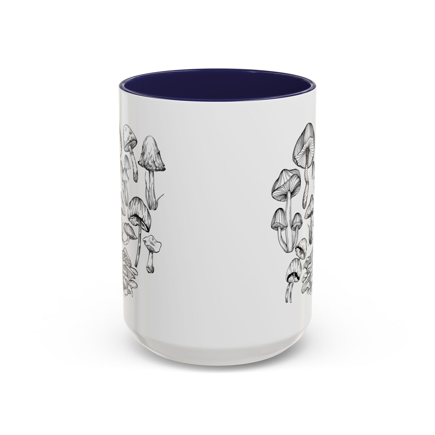 11oz/15oz Mushroom Lover Fungi Print Toadstool Coffee Mug