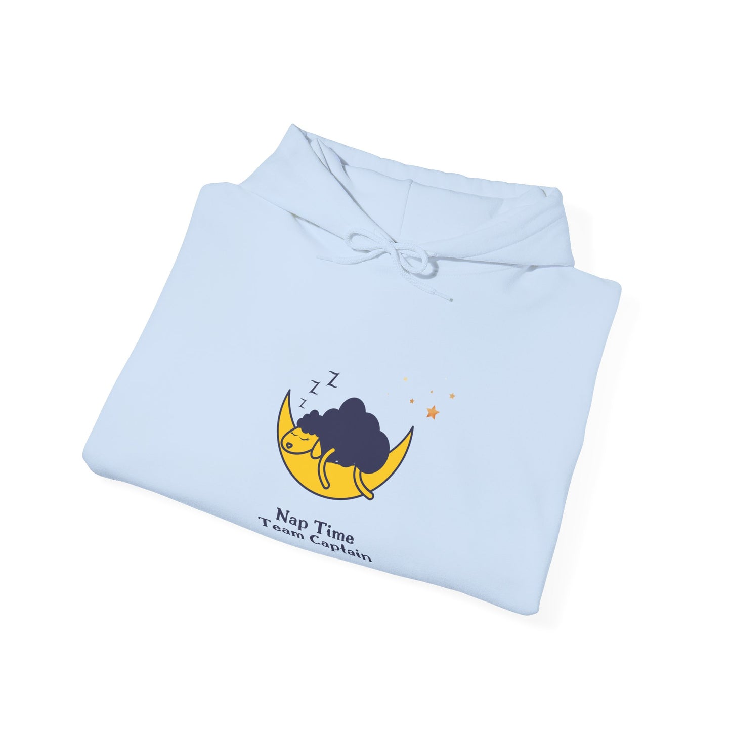 Unisex Heavy Blend™ Nap Time Team Captain Hooded Sweatshirt