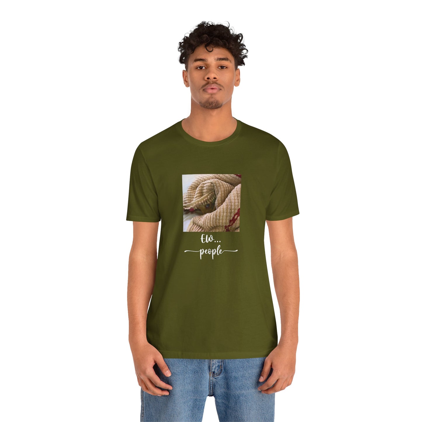 Unisex EW People Introvert Hiding Chihuahua T-Shirt