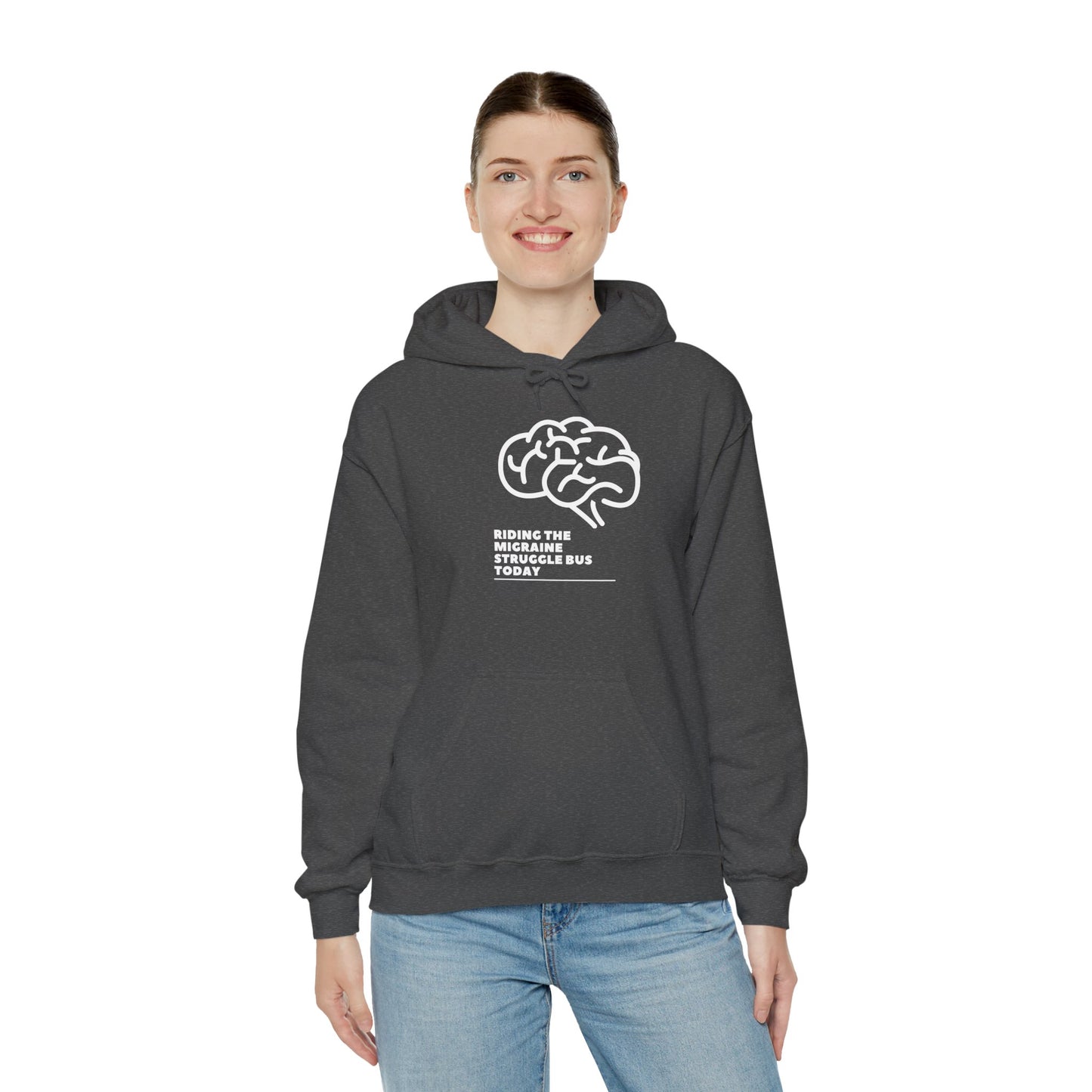Migraine Day Invisible Illness Warrior Hooded Sweatshirt