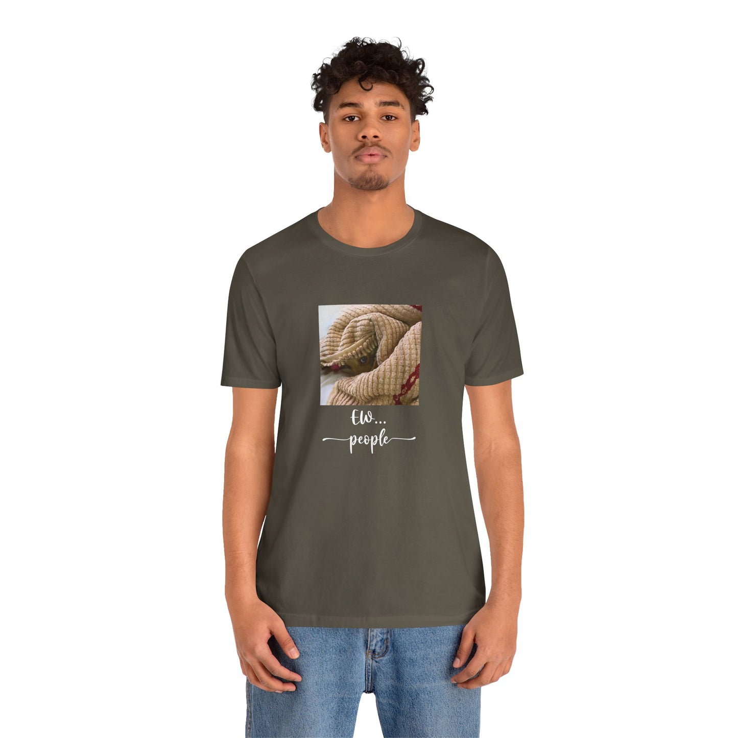 Unisex EW People Introvert Hiding Chihuahua T-Shirt