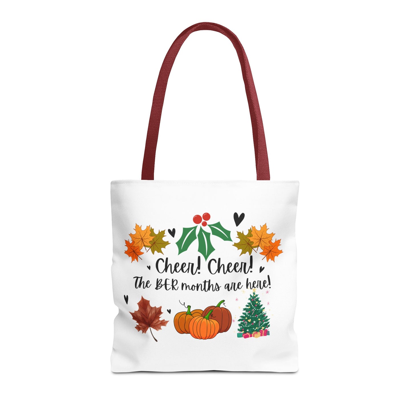 Unisex BER Months Tote Bag Autumn Fall September October November December Tote Bag Favorite Months Tote Bag