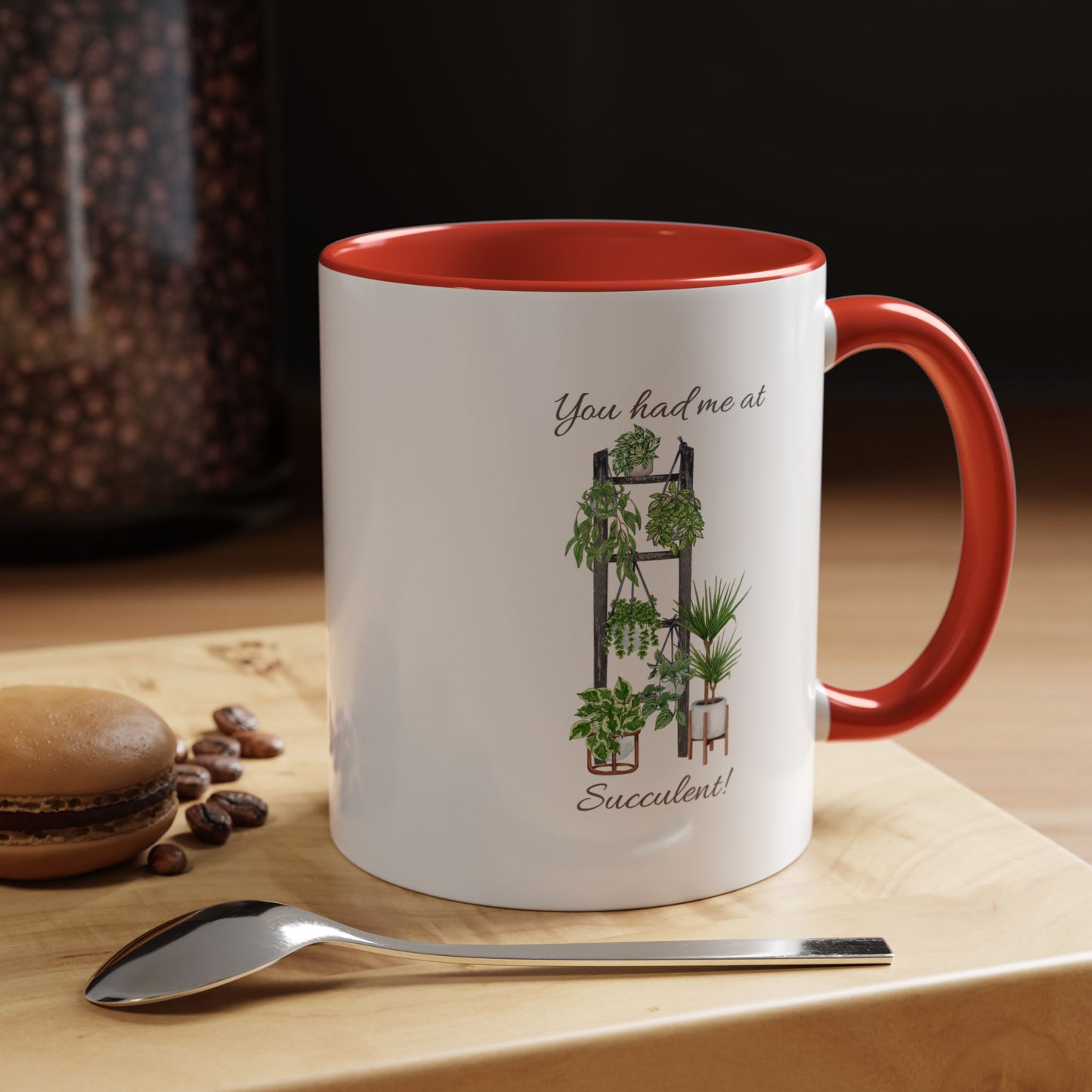 11oz/15oz Garden Themed Succulent Container Garden Plant Parent Coffee Mug