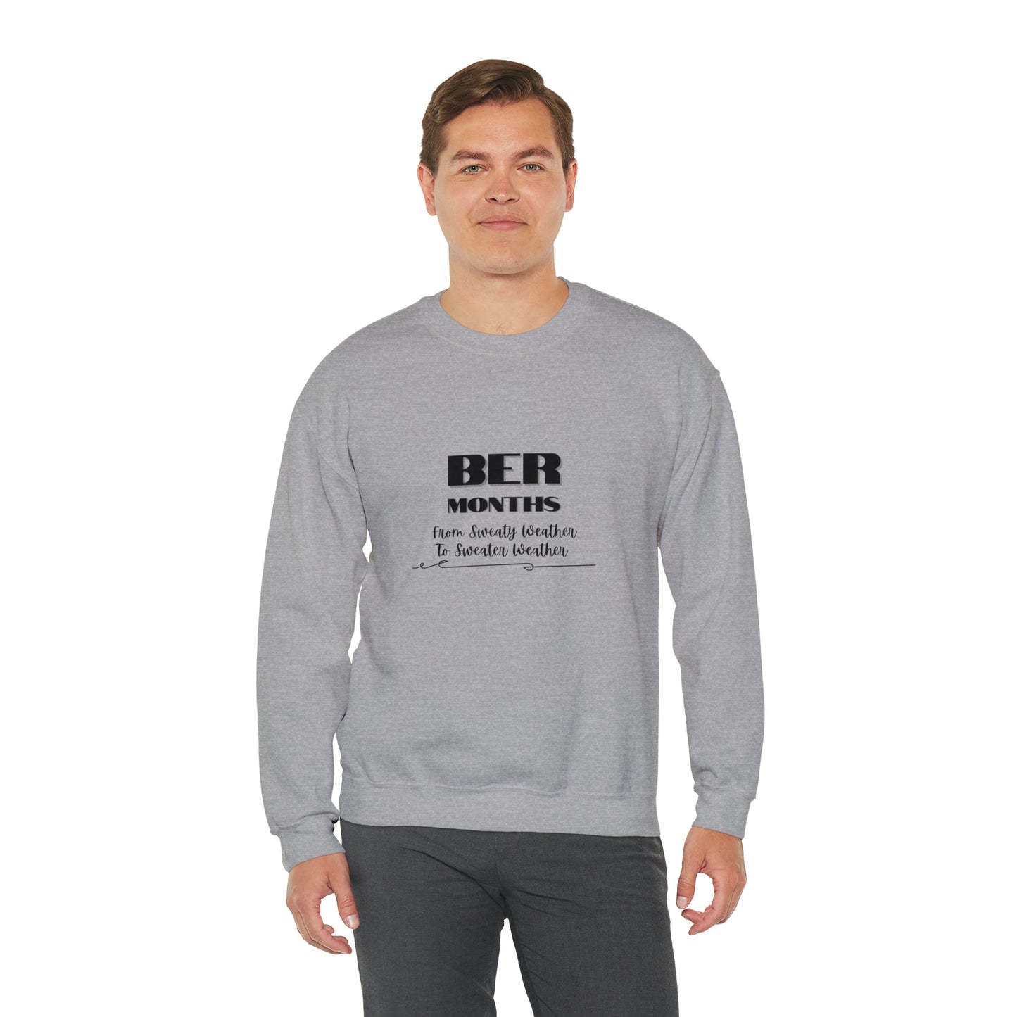 Unisex Heavy Blend™ Crewneck BER Months Sweatshirt