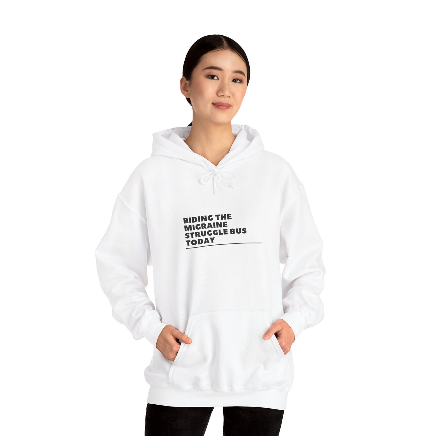 Unisex Migraine Day Invisible Illness Warrior Hooded Sweatshirt