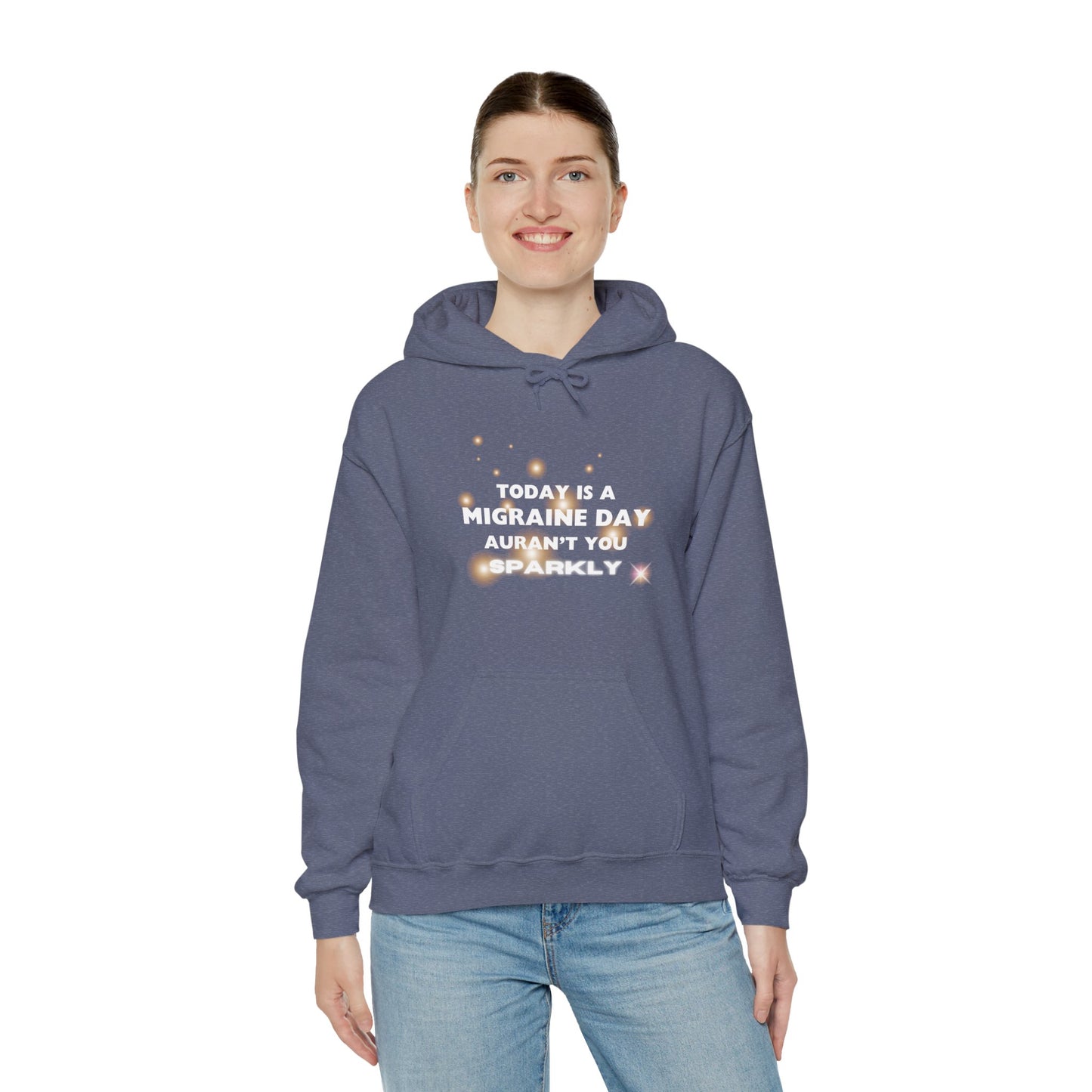 Unisex Heavy Blend™ Migraine Day Hooded Sweatshirt