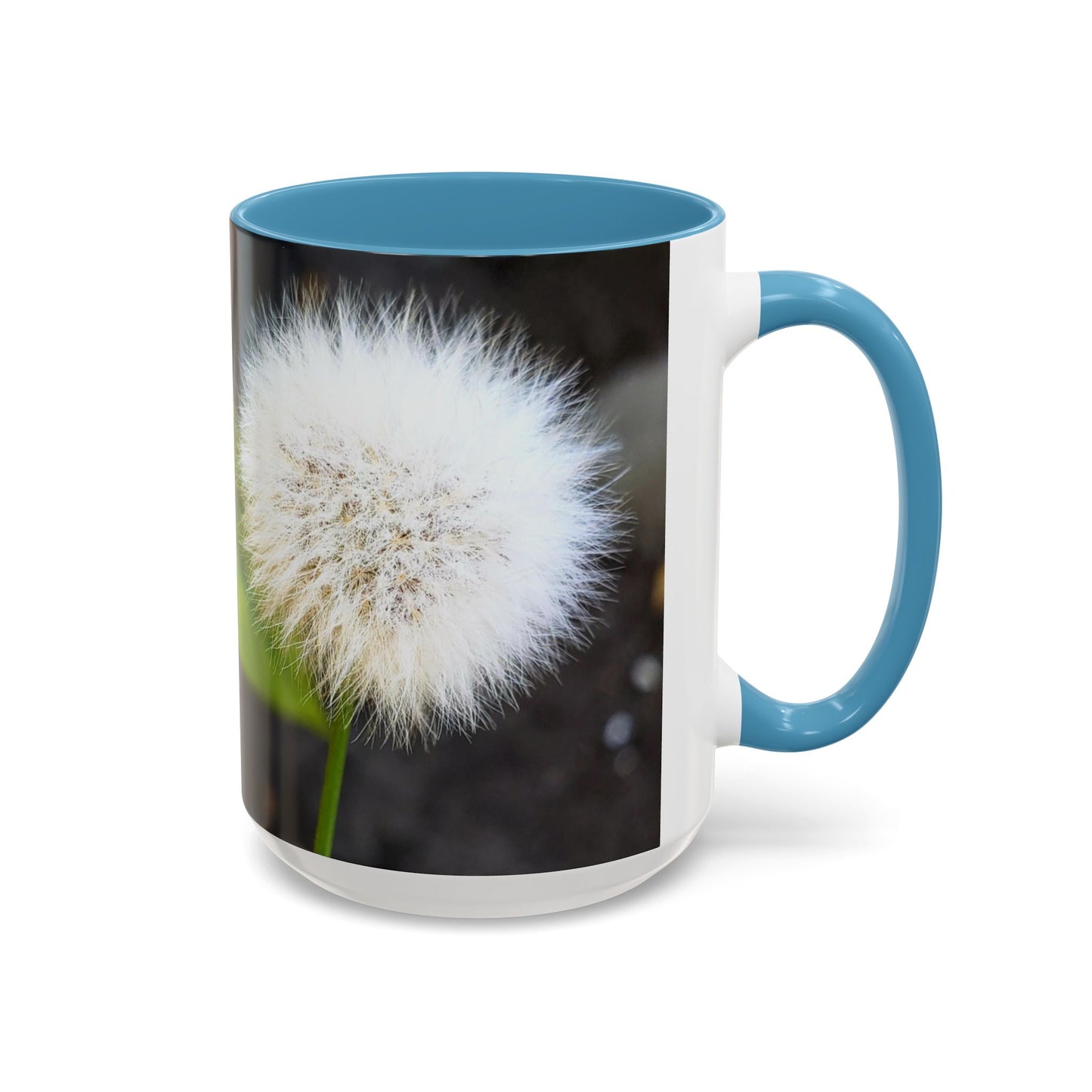 11oz/15oz Garden Themed Dandelion Flower Coffee Mug