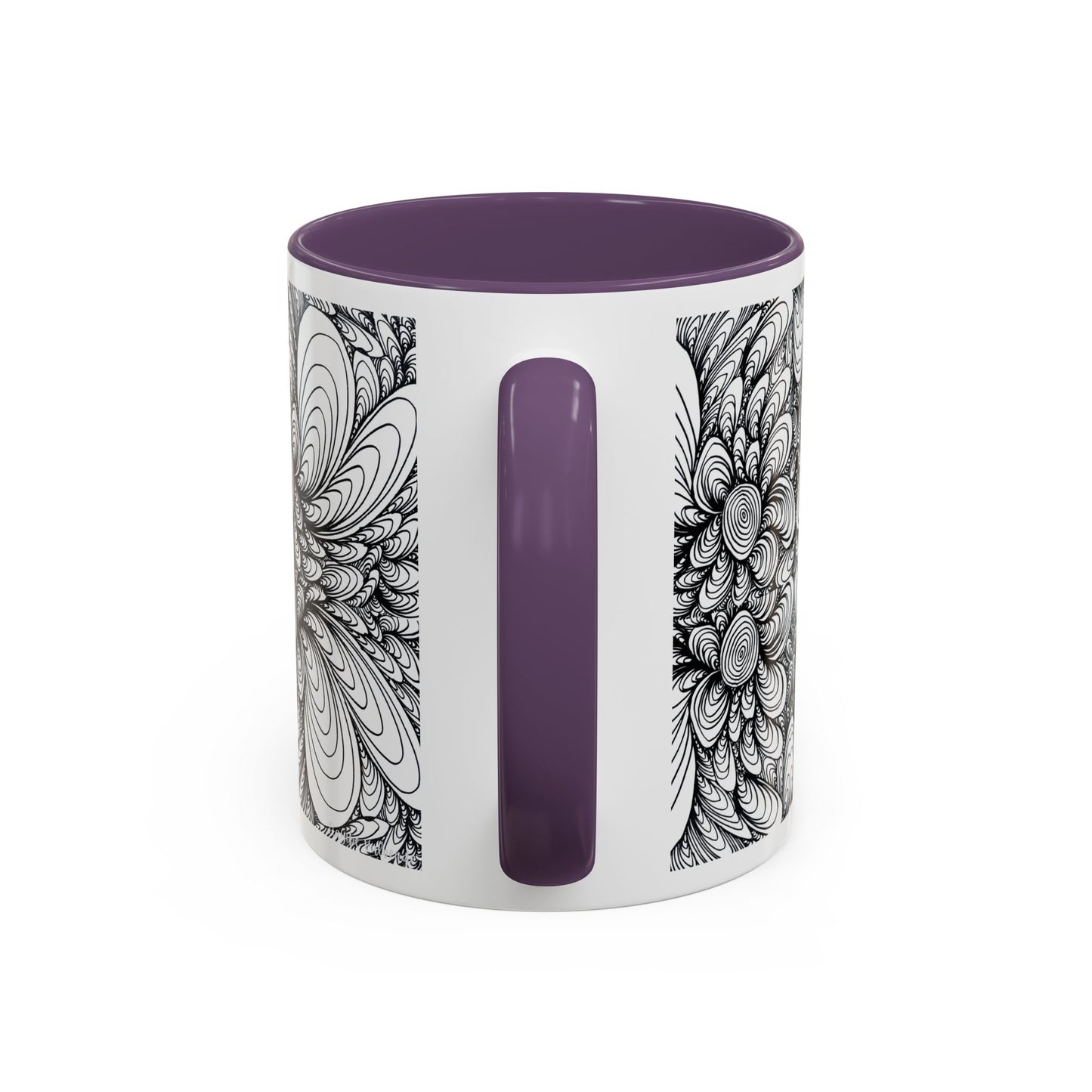 11oz/15oz Original Line Art Mug - Blooms