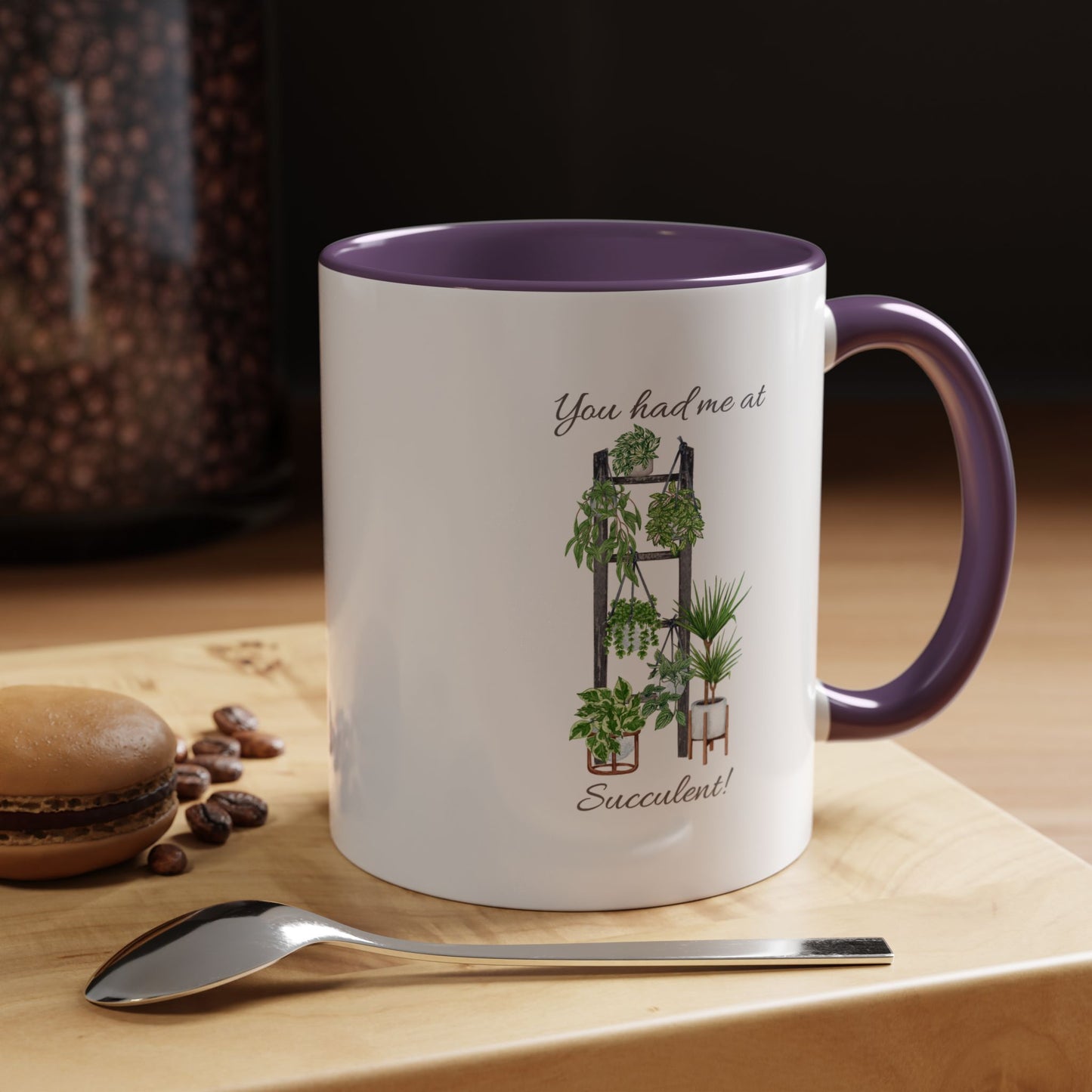11oz/15oz Garden Themed Succulent Container Garden Plant Parent Coffee Mug