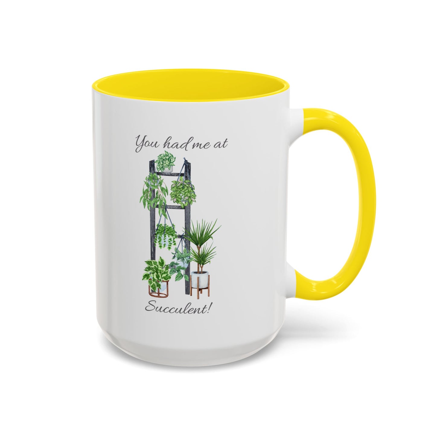 11oz/15oz Garden Themed Succulent Container Garden Plant Parent Coffee Mug