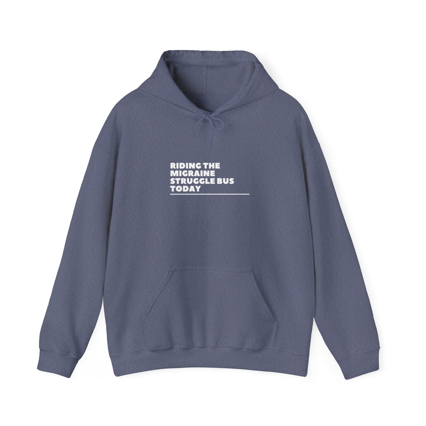 Unisex Migraine Day Invisible Illness Warrior Hooded Sweatshirt