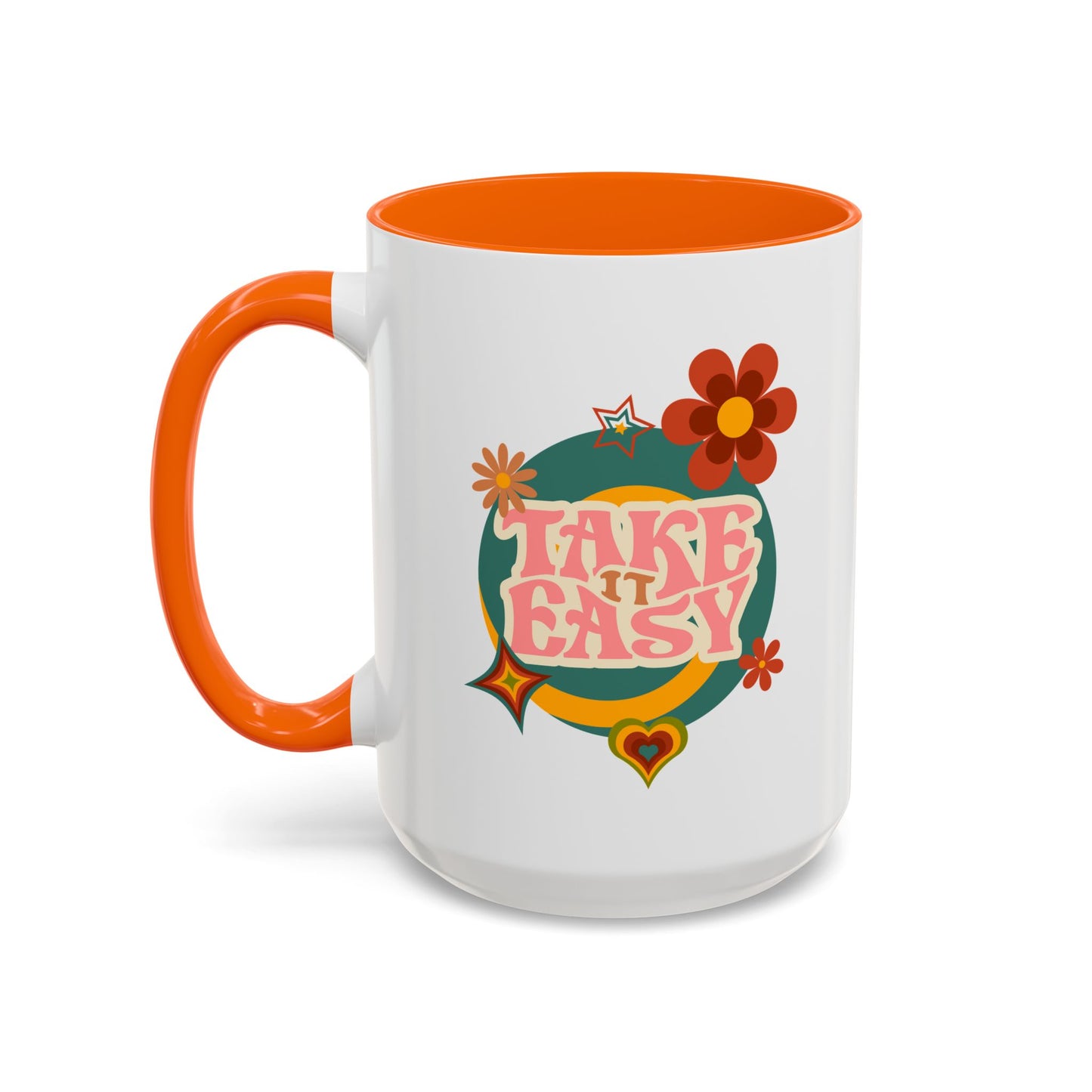 11oz/15oz Retro Vibes Take It Easy Coffee Mug