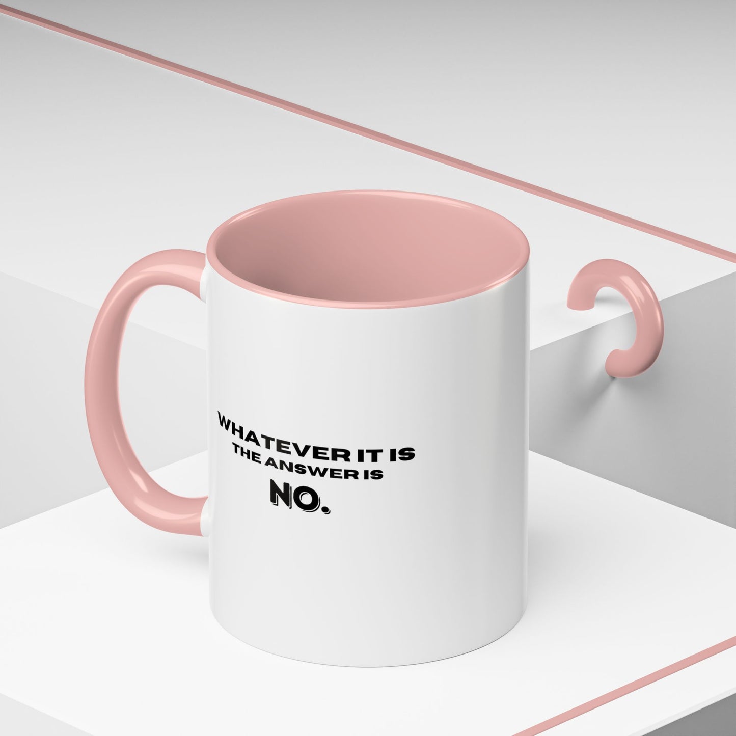 11oz/15oz Self Love Motivational Mental Heath Awareness SAY NO Coffee Mug
