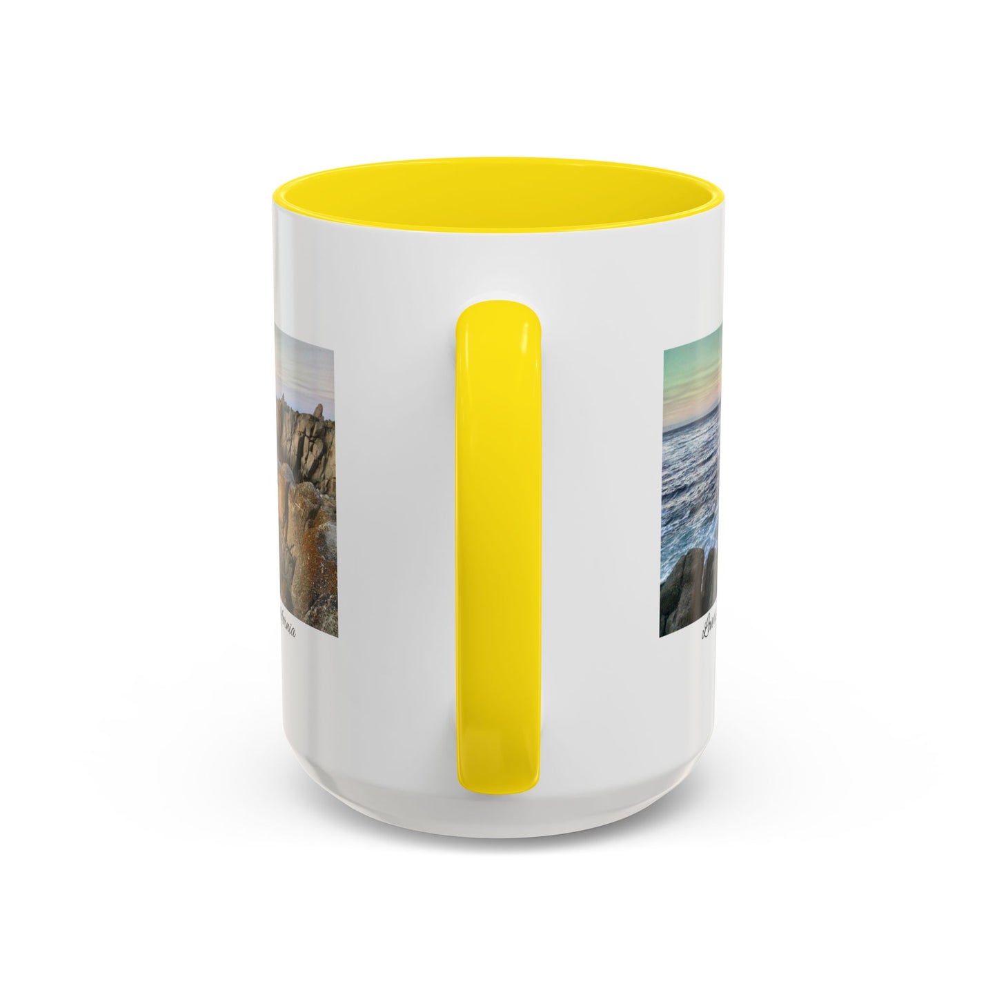 11oz/15oz Ocean View Travelers Coffee Mug Lovers Point, Monterey California San Francisco Bay Area Keepsake