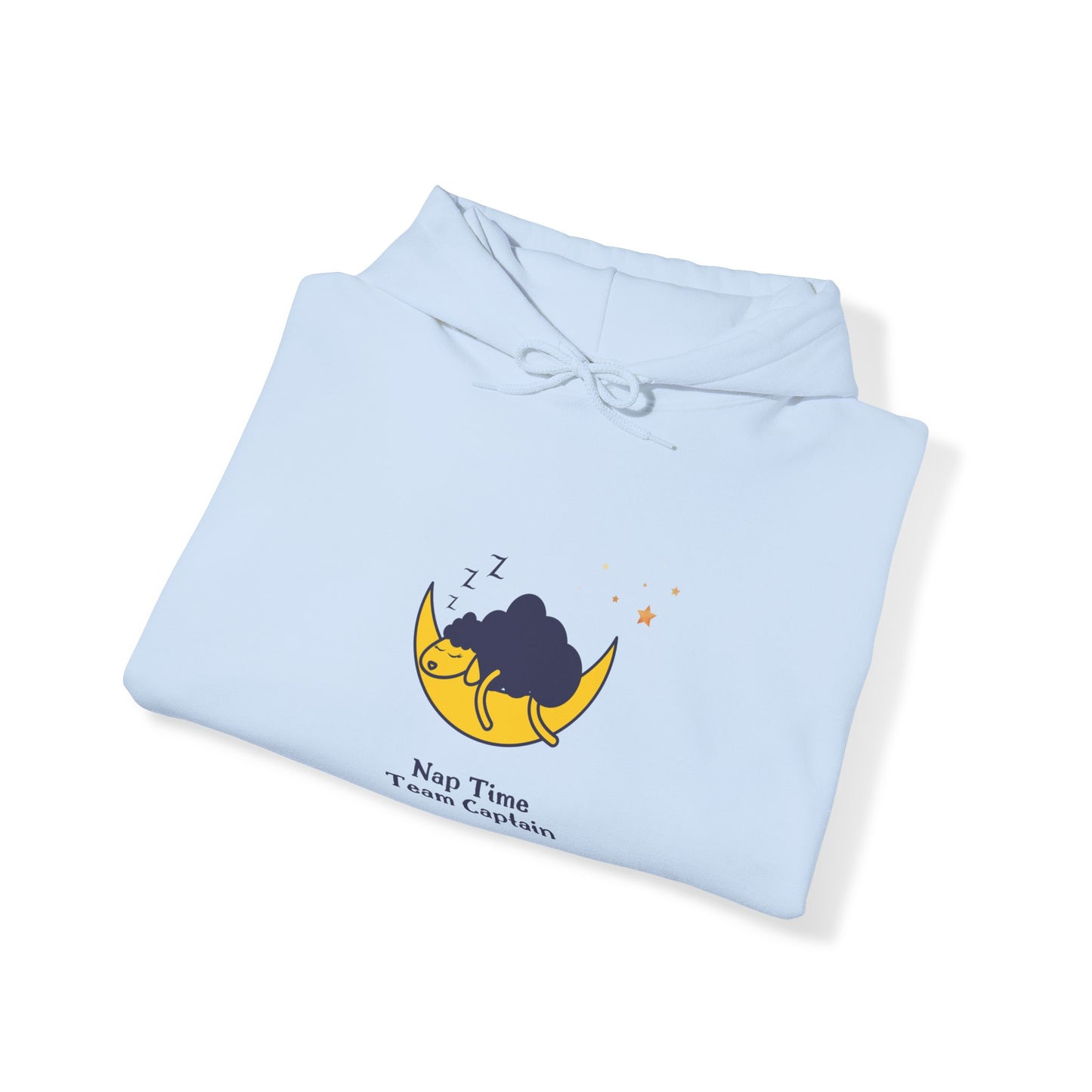 Unisex Heavy Blend™ Nap Time Team Captain Hooded Sweatshirt