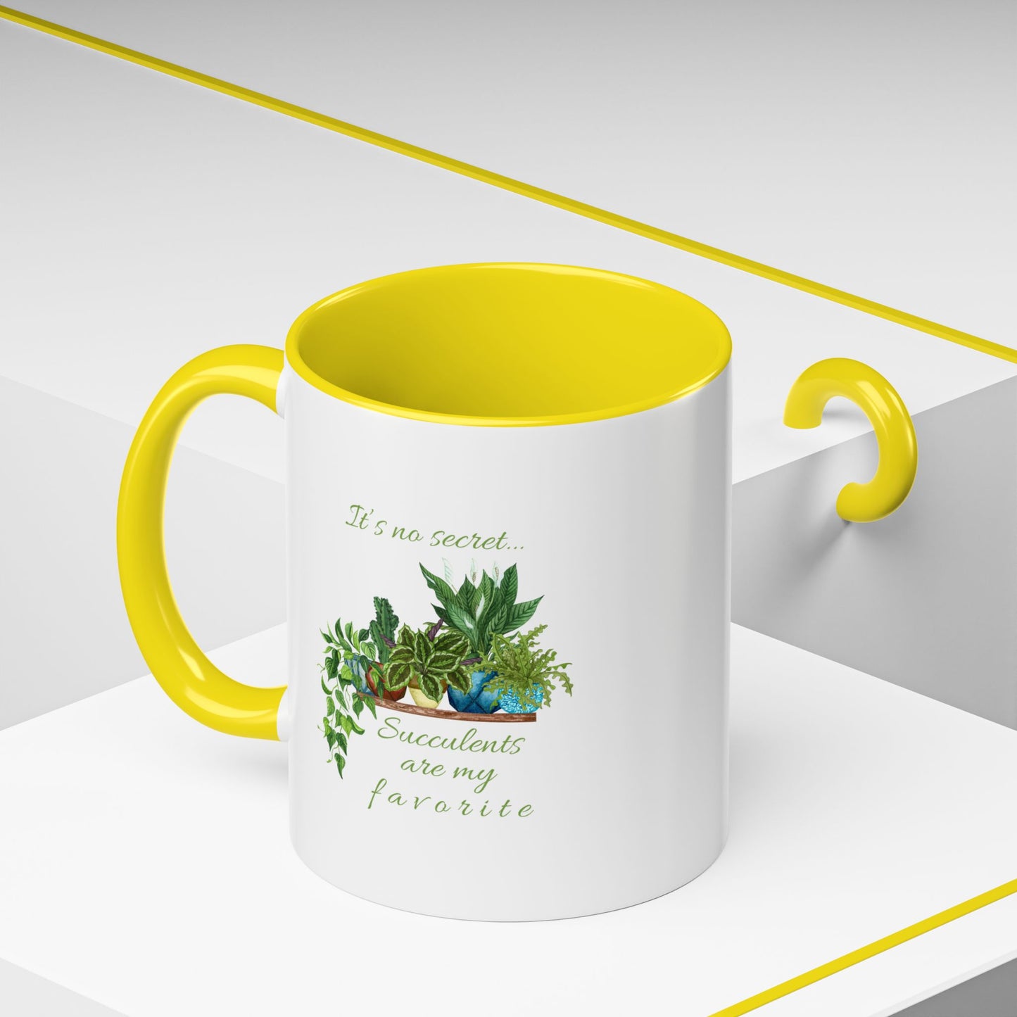 11oz/15oz Garden Themed Succulent Plant Parent Container Gardener Succulents Are My Favorite Coffee Mug