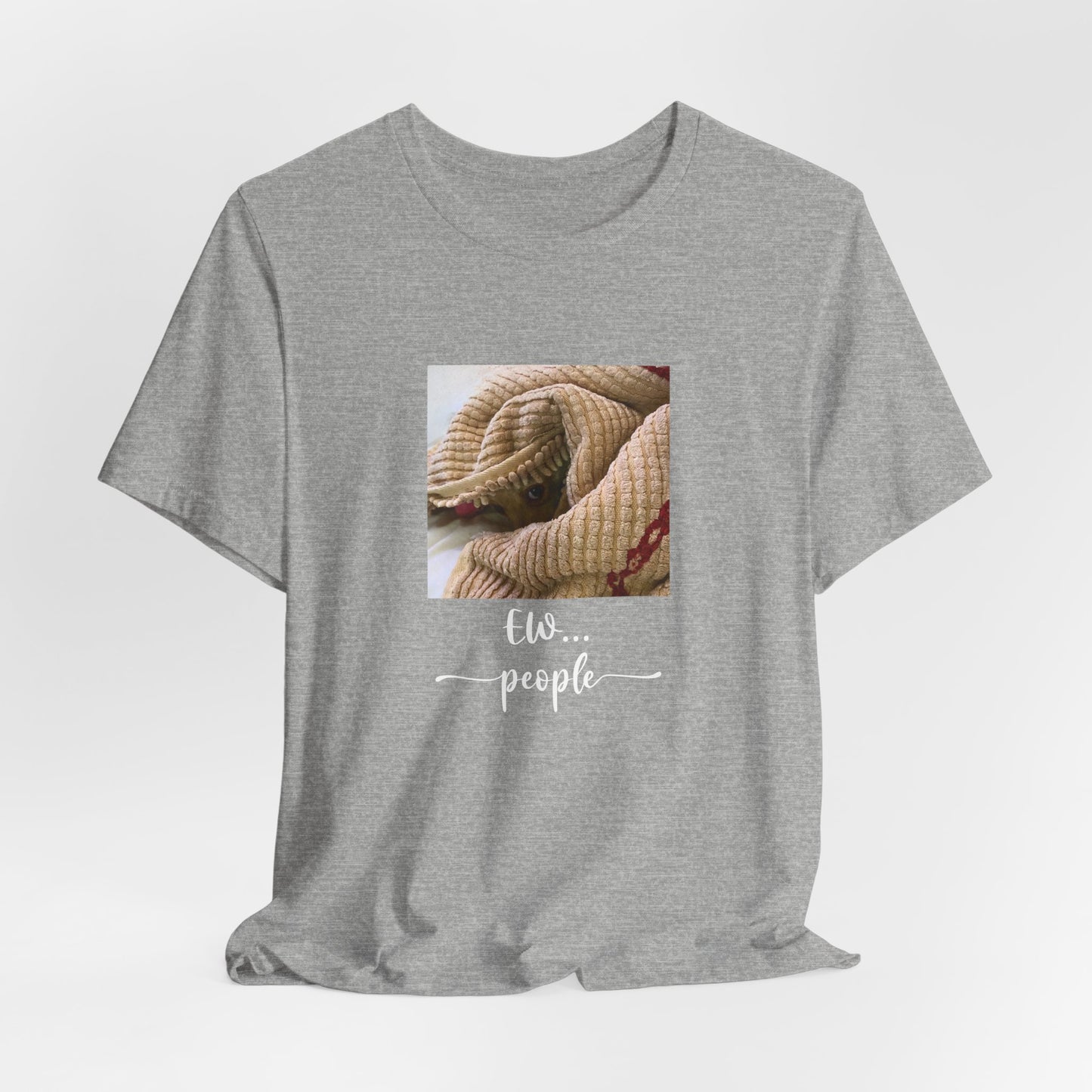 Unisex EW People Introvert Hiding Chihuahua T-Shirt
