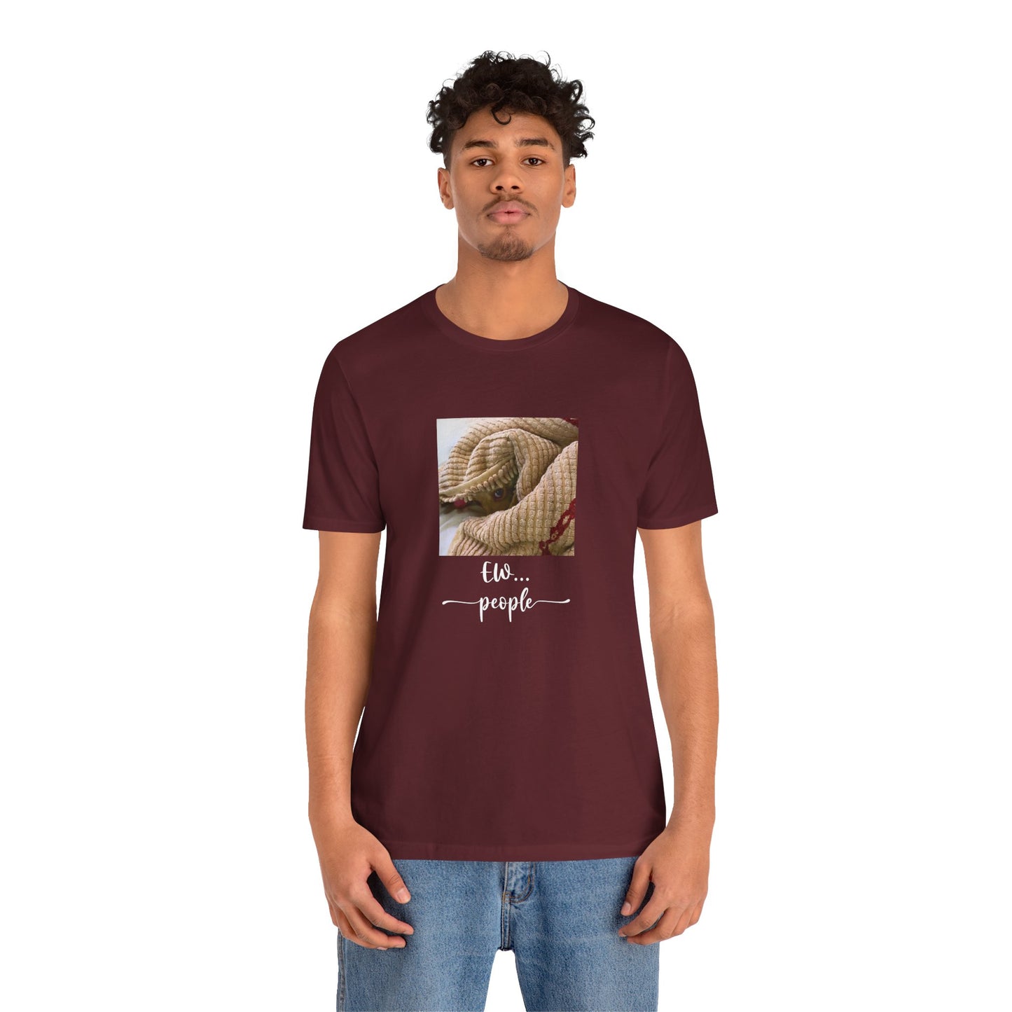 Unisex EW People Introvert Hiding Chihuahua T-Shirt