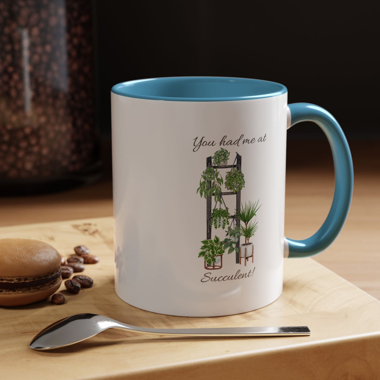 11oz/15oz Garden Themed Succulent Container Garden Plant Parent Coffee Mug