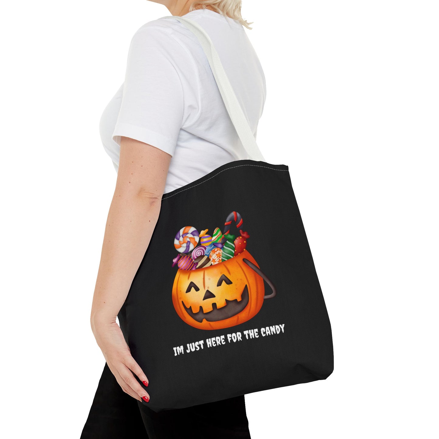 Cute  Pumpkin Themed Halloween Tote Bag Gift for Halloween Spooky Season Tote Trick or Treating Bag Halloween Tote Fall Bag Cute Tote Gift
