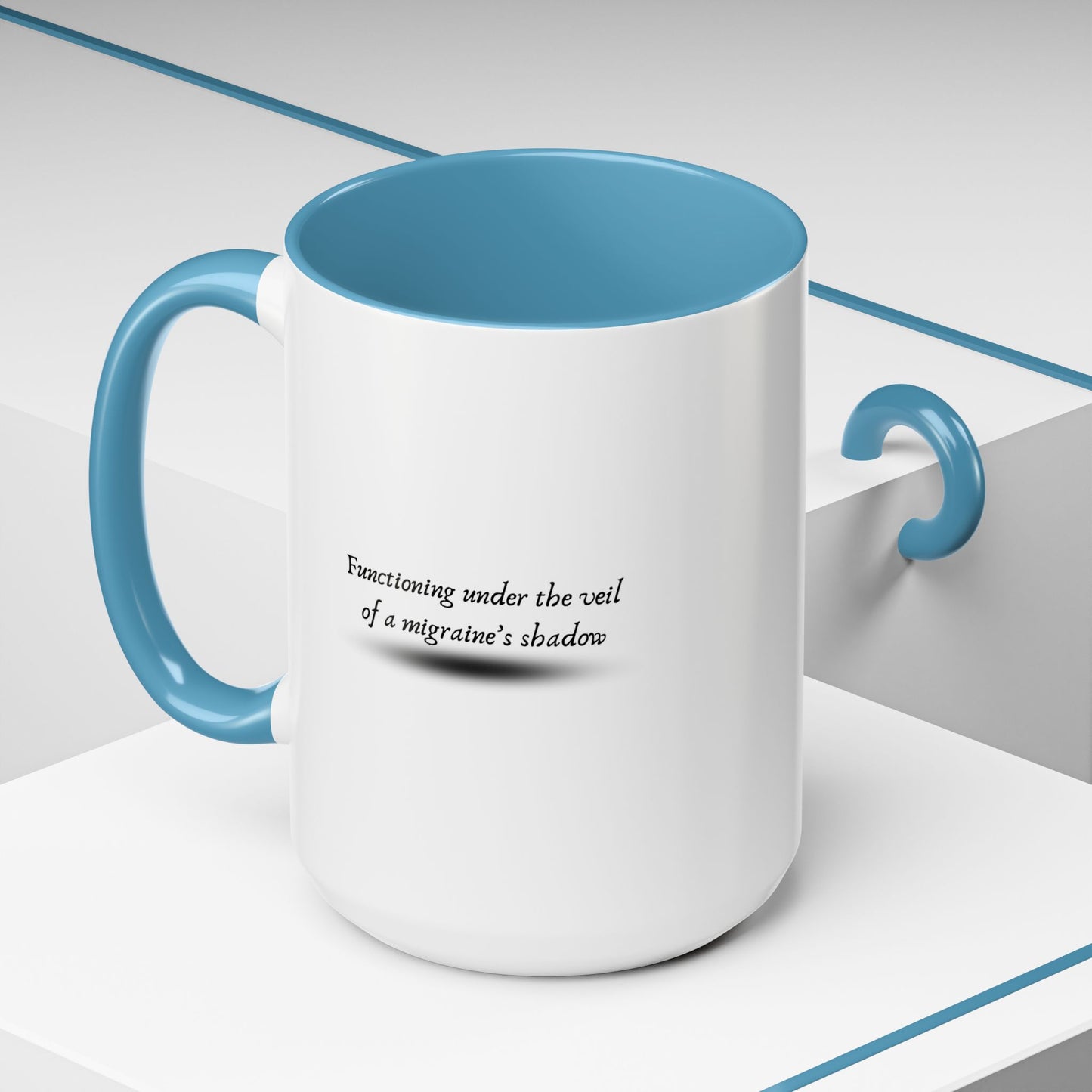 11oz/15oz Migraine Day Invisible Illness Warrior Functioning Under The Veil of a Migraines Shadow Coffee Mug