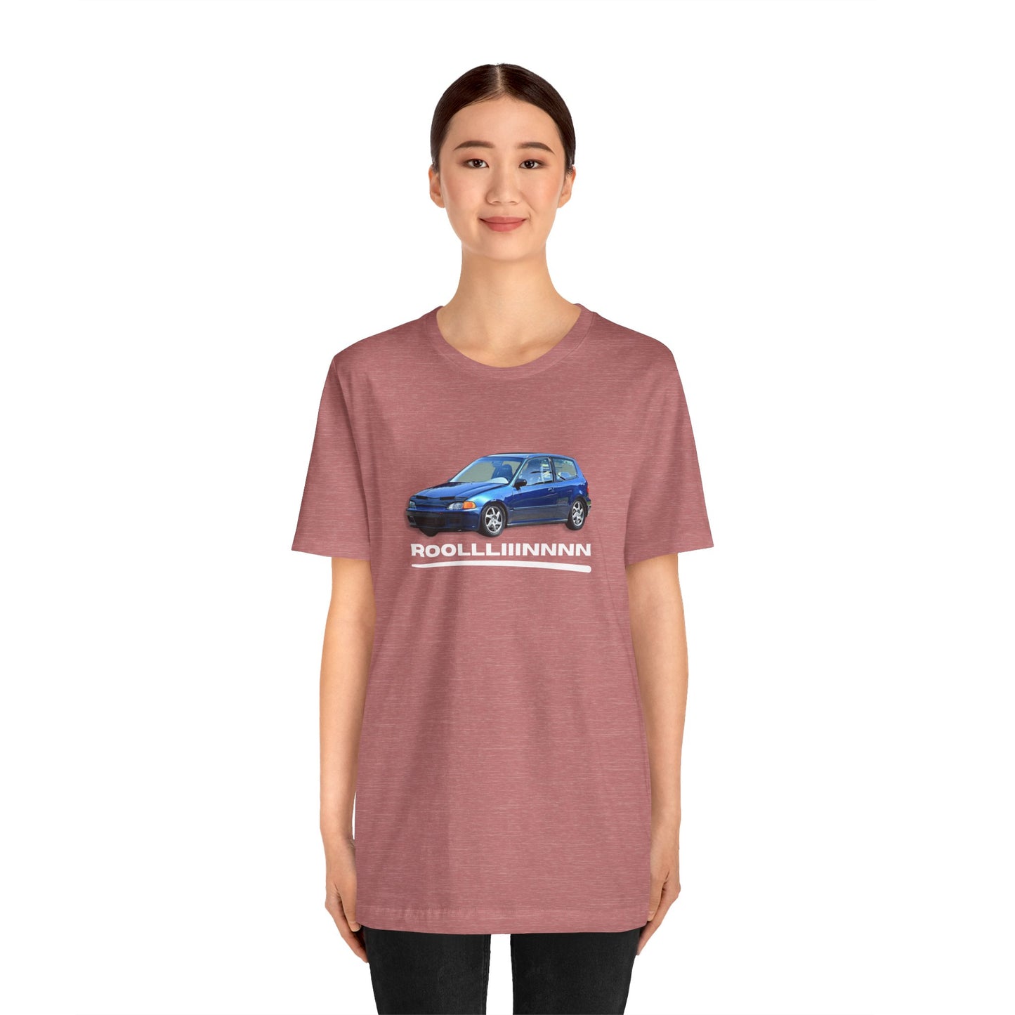 Unisex Jersey Short Sleeve Rolllllin Civic Hatchback Appreciation T-Shirt