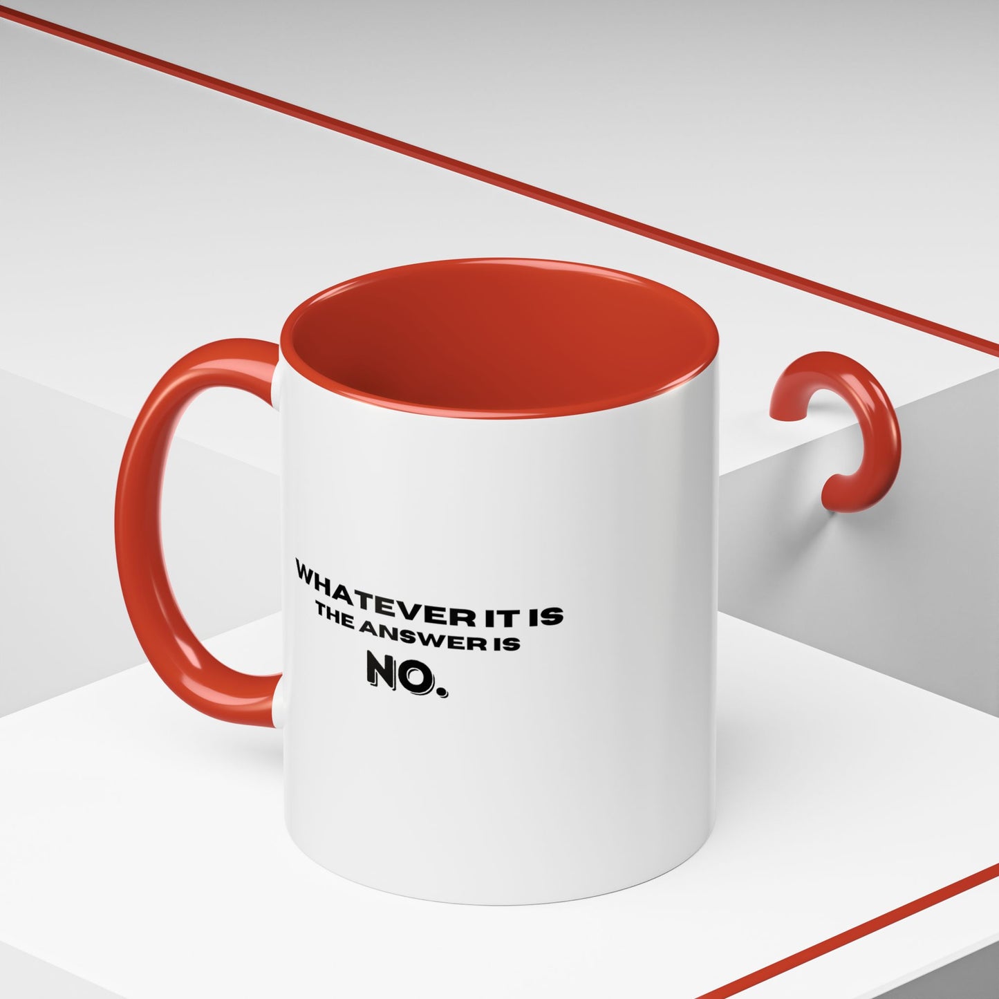 11oz/15oz Self Love Motivational Mental Heath Awareness SAY NO Coffee Mug